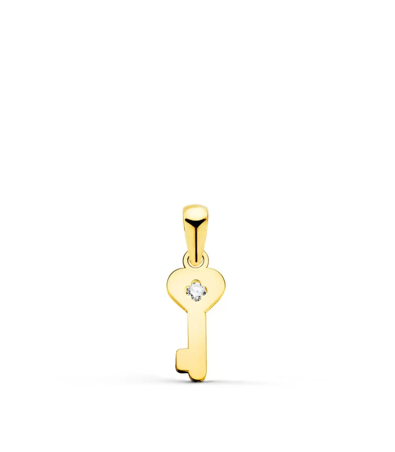 Colgante Llave Oro Amarillo 18K<Alda Joyeros Sale