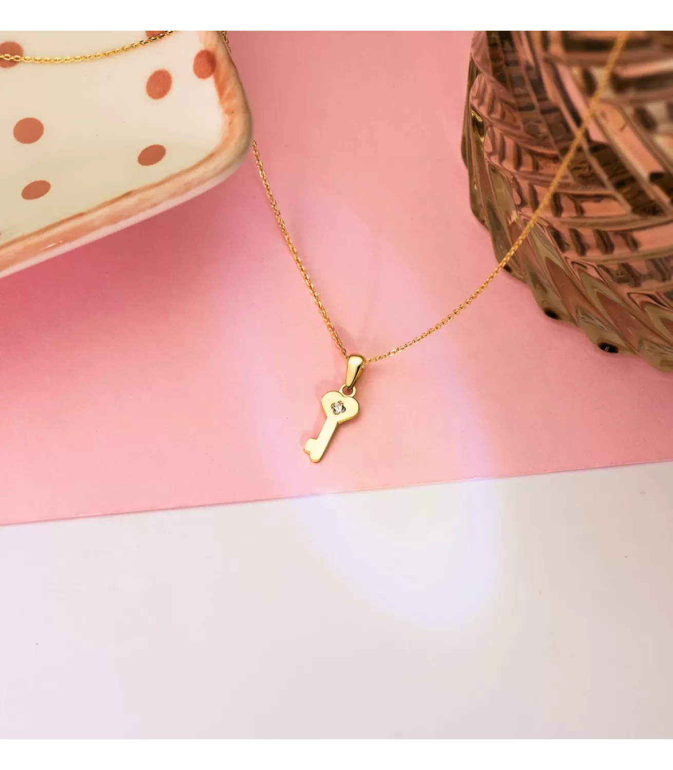 Colgante Llave Oro Amarillo 18K<Alda Joyeros Sale