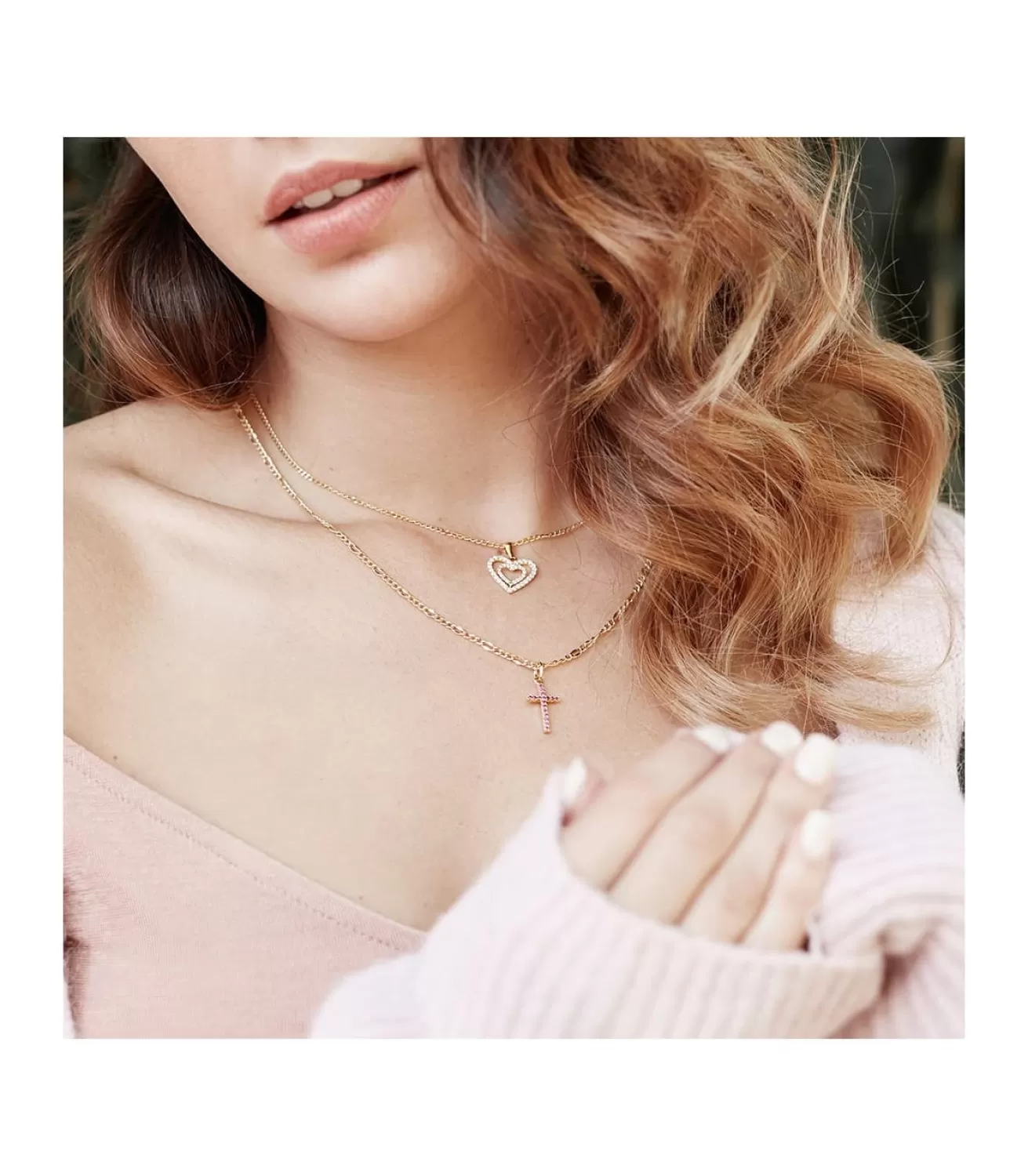 Colgante Love Heart Oro Amarillo 18K Circonitas<Alda Joyeros Cheap