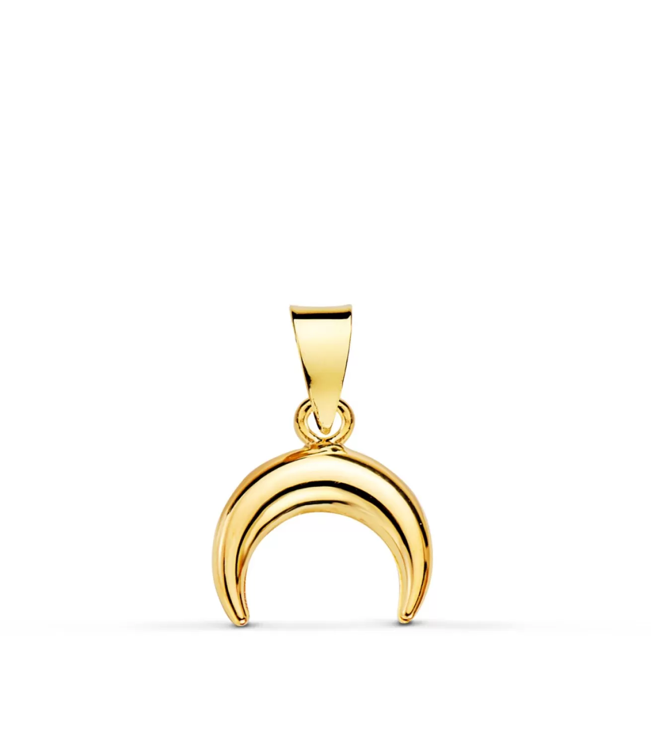 Colgante Luna Invertida Mini Oro 18K<Alda Joyeros Cheap