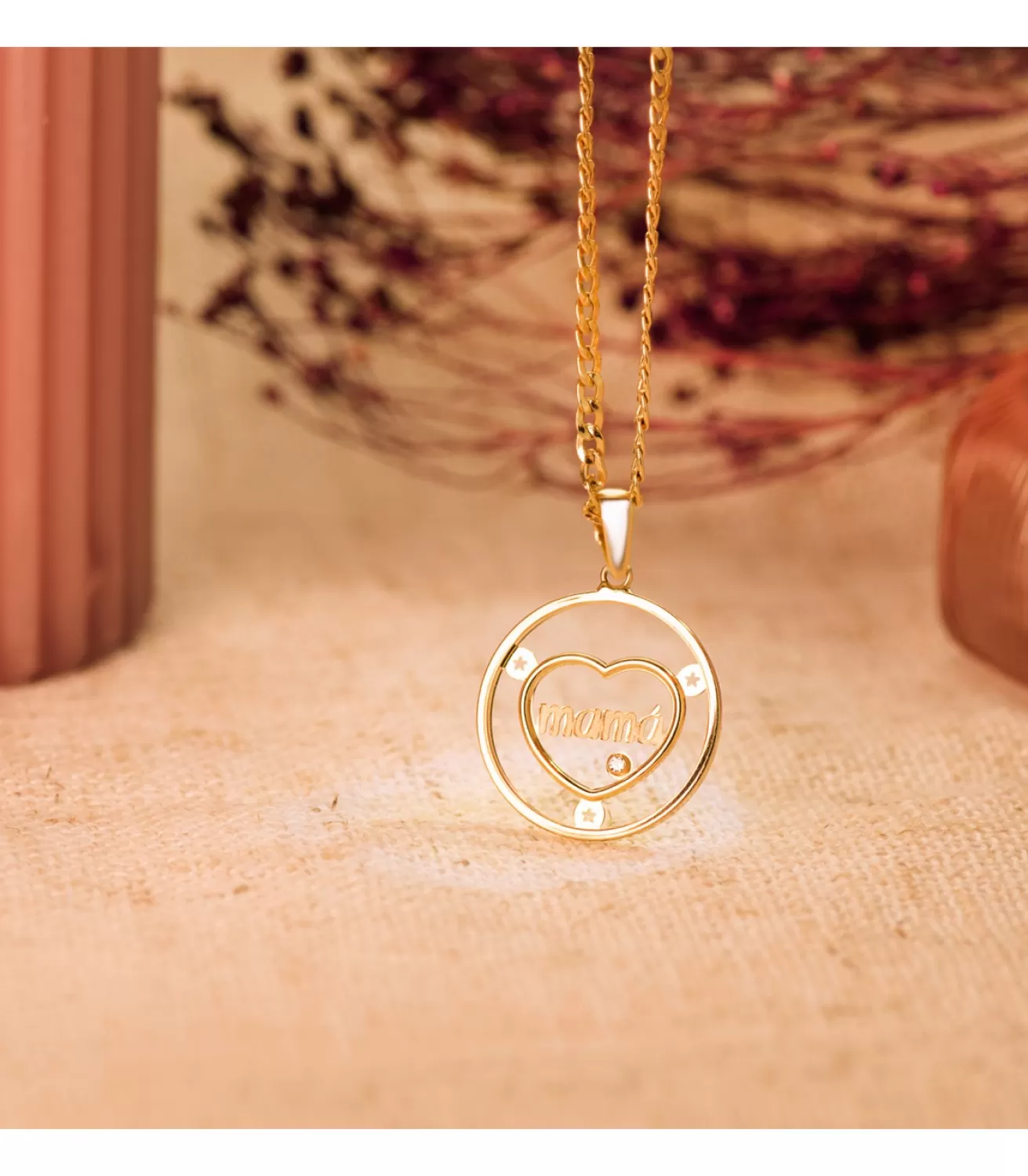 Colgante Mama Oro 18K Calado<Alda Joyeros Hot