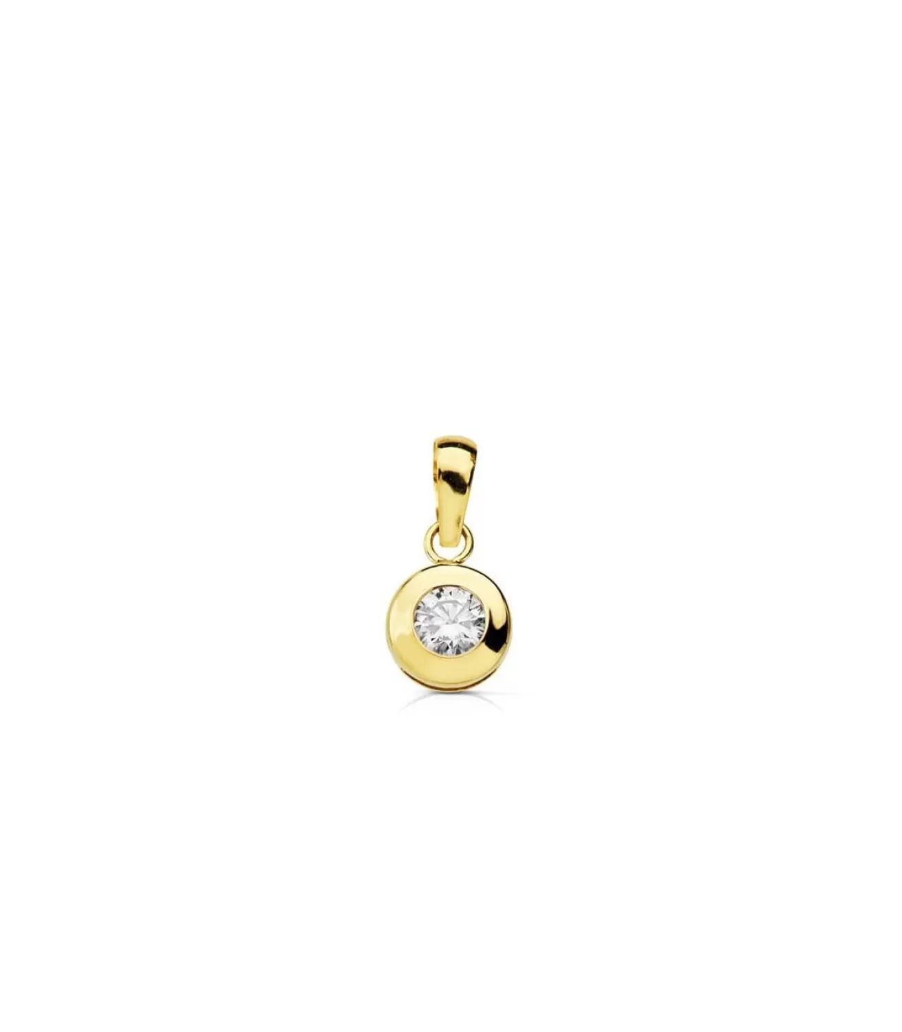 Colgante Mercedes 6.5 Mm 18 Ktes<Alda Joyeros Sale