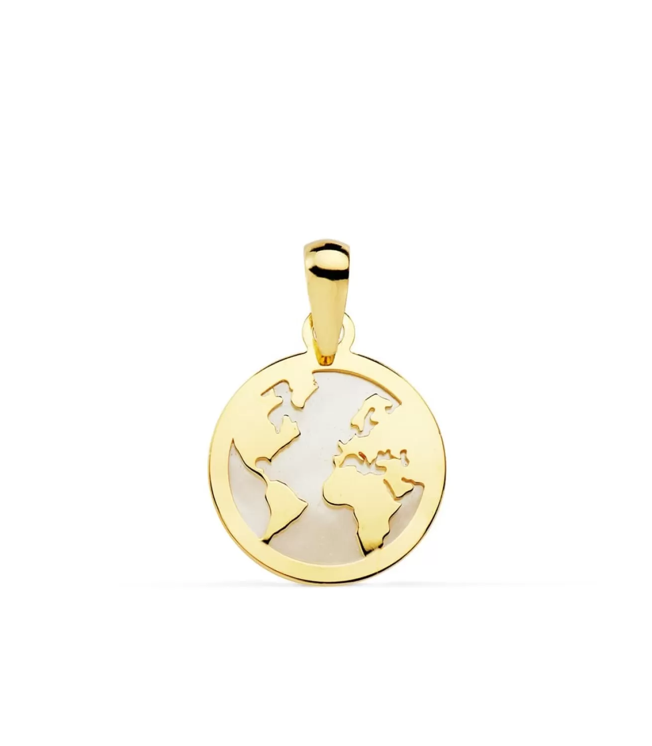 Colgante Mujer Oro 18 K Mundo Nacar 13 Mm<Alda Joyeros Flash Sale