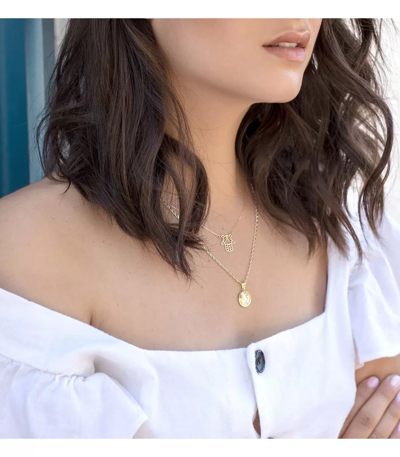 Colgante Mujer Oro 18 K Mundo Nacar 13 Mm<Alda Joyeros Flash Sale
