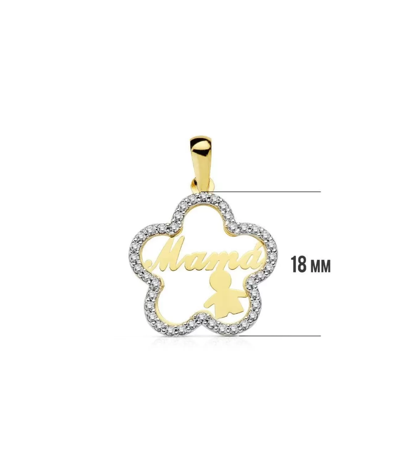 Colgante Mum Nino 18 Ktes<Alda Joyeros Flash Sale