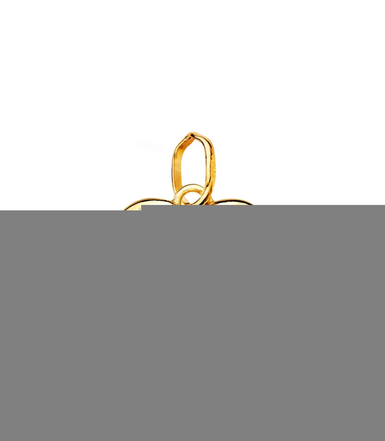 Colgante Oro Bicolor 18K Doble Corazon<Alda Joyeros New