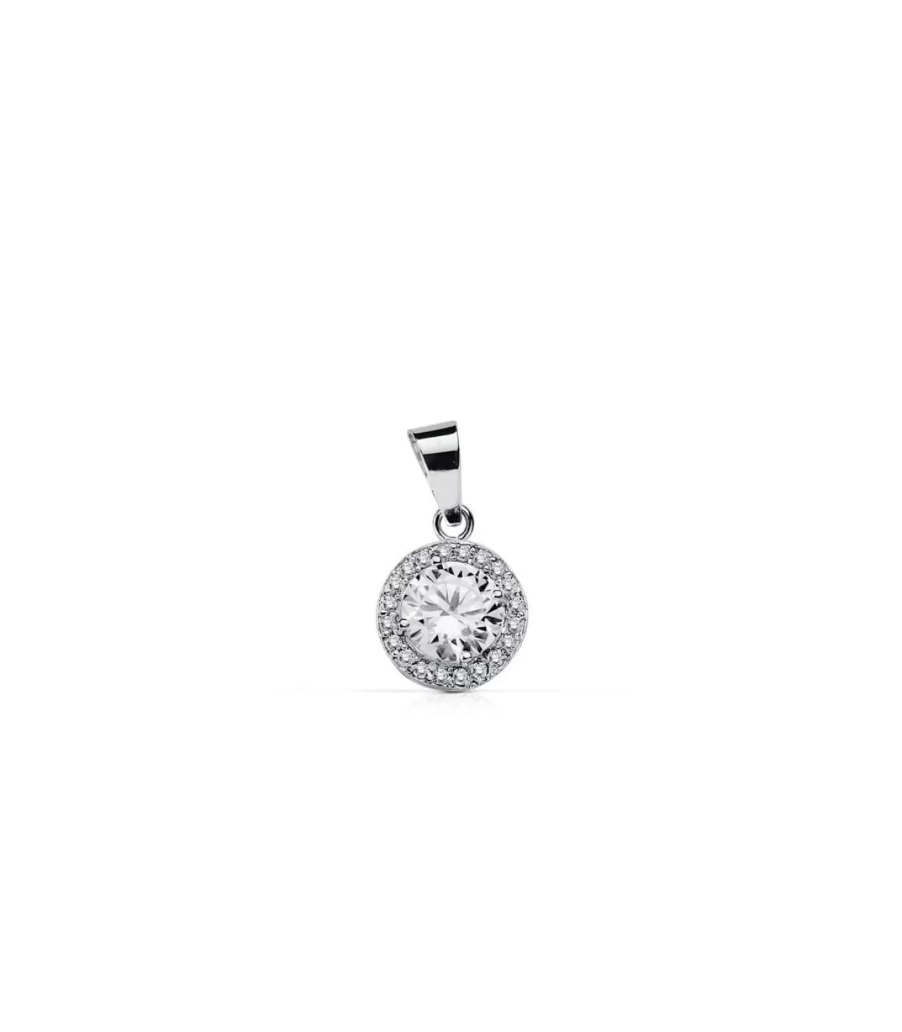 Colgante Oro Blanco Candida 18 Ktes<Alda Joyeros Discount