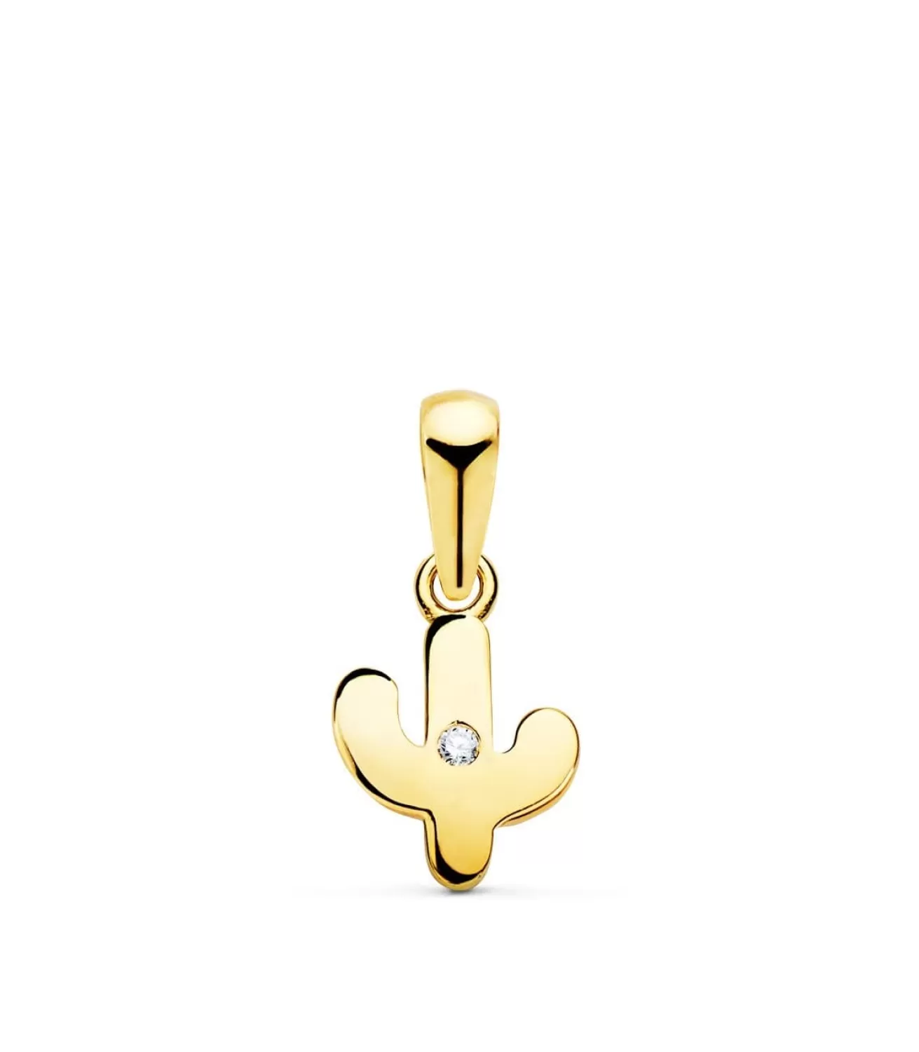 Colgante Pequeno Oro 18K Cactus<Alda Joyeros Cheap