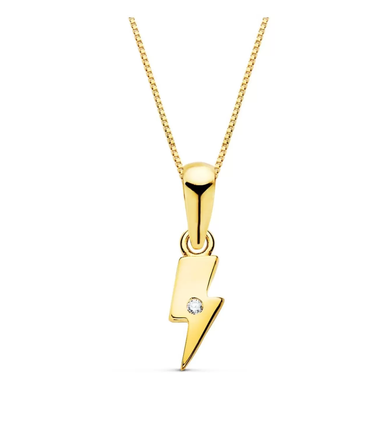 Colgante Pequeno Oro 18K Rayo<Alda Joyeros Clearance