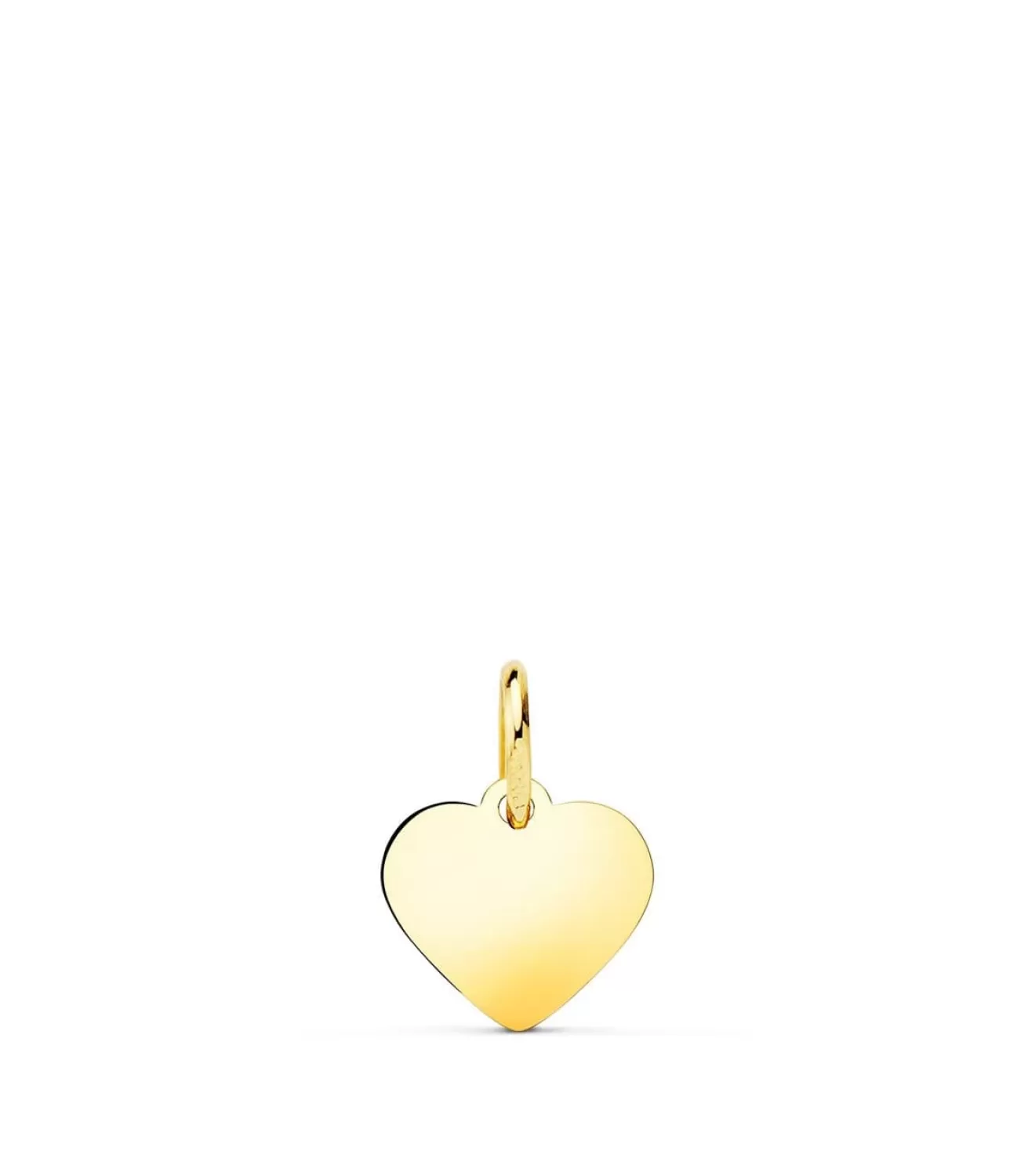 Colgante Personalizado Corazon Oro 18K 10Mm<Alda Joyeros Discount