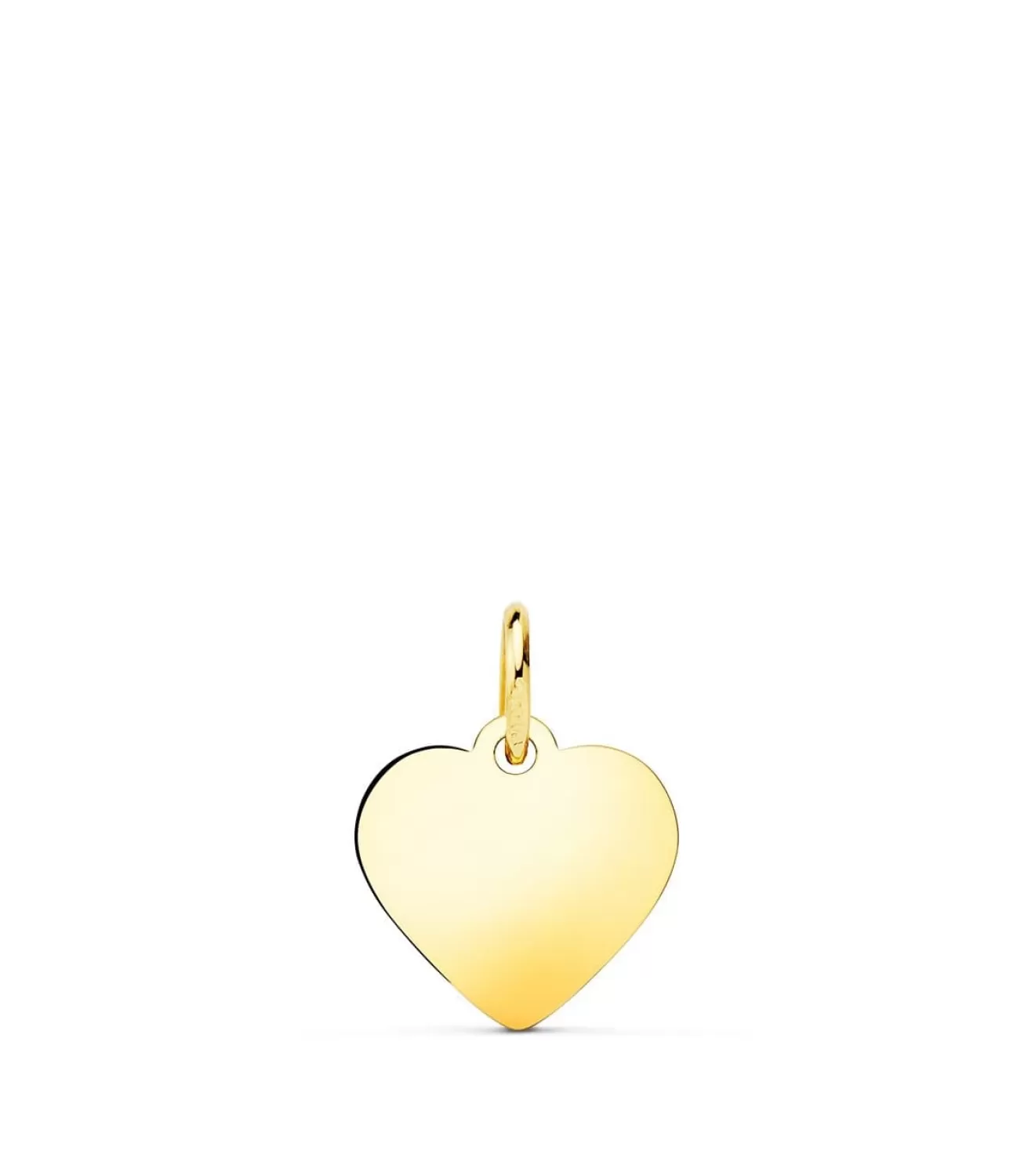 Colgante Personalizado Corazon Oro 18K 12Mm<Alda Joyeros Sale