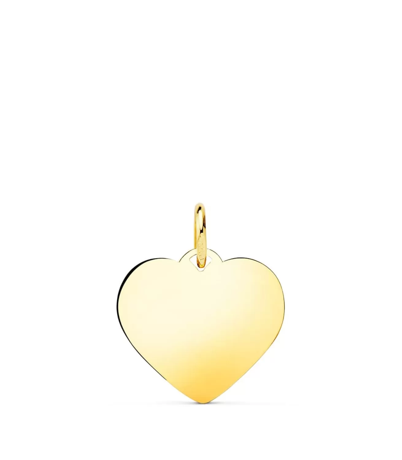 Colgante Personalizado Corazon Oro 18K 16Mm<Alda Joyeros Clearance