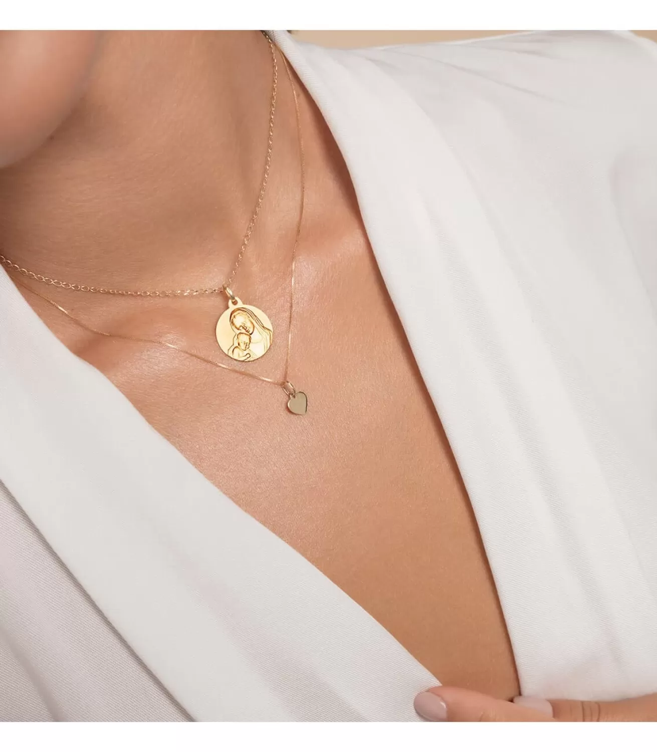 Colgante Personalizado Corazon Oro 18K 8Mm<Alda Joyeros Cheap