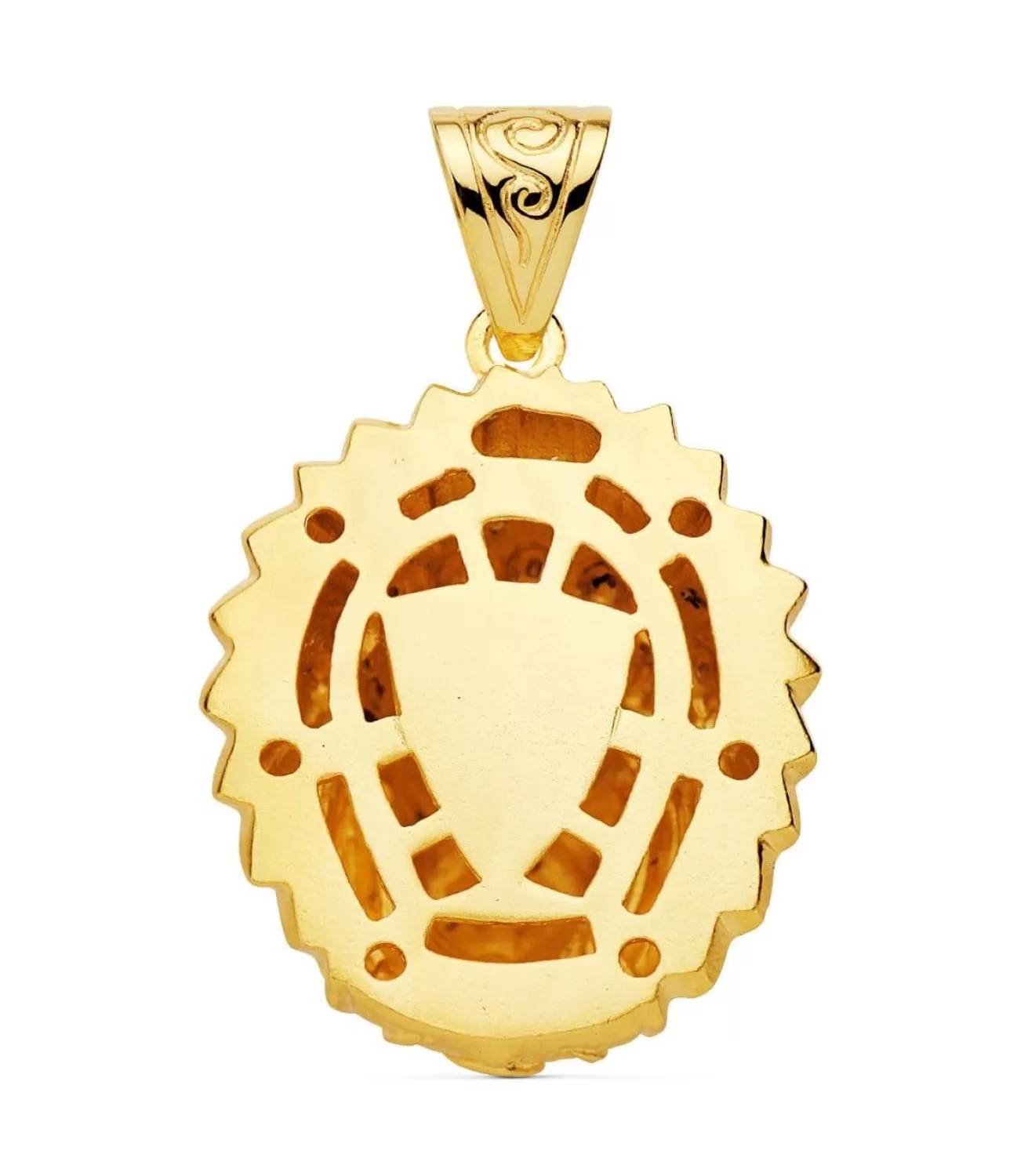Colgante Rostro Indio Oro Amarillo 18K<Alda Joyeros Sale