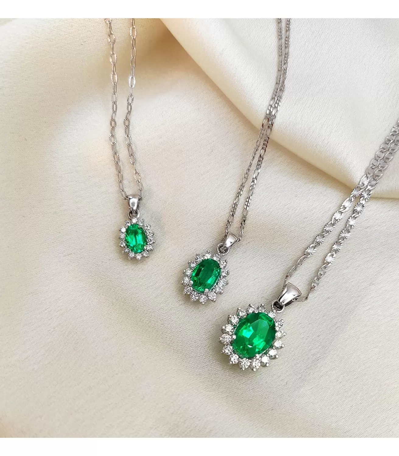 Colgante Sybil Oro 18K Esmeralda Y Diamantes<Alda Joyeros Cheap