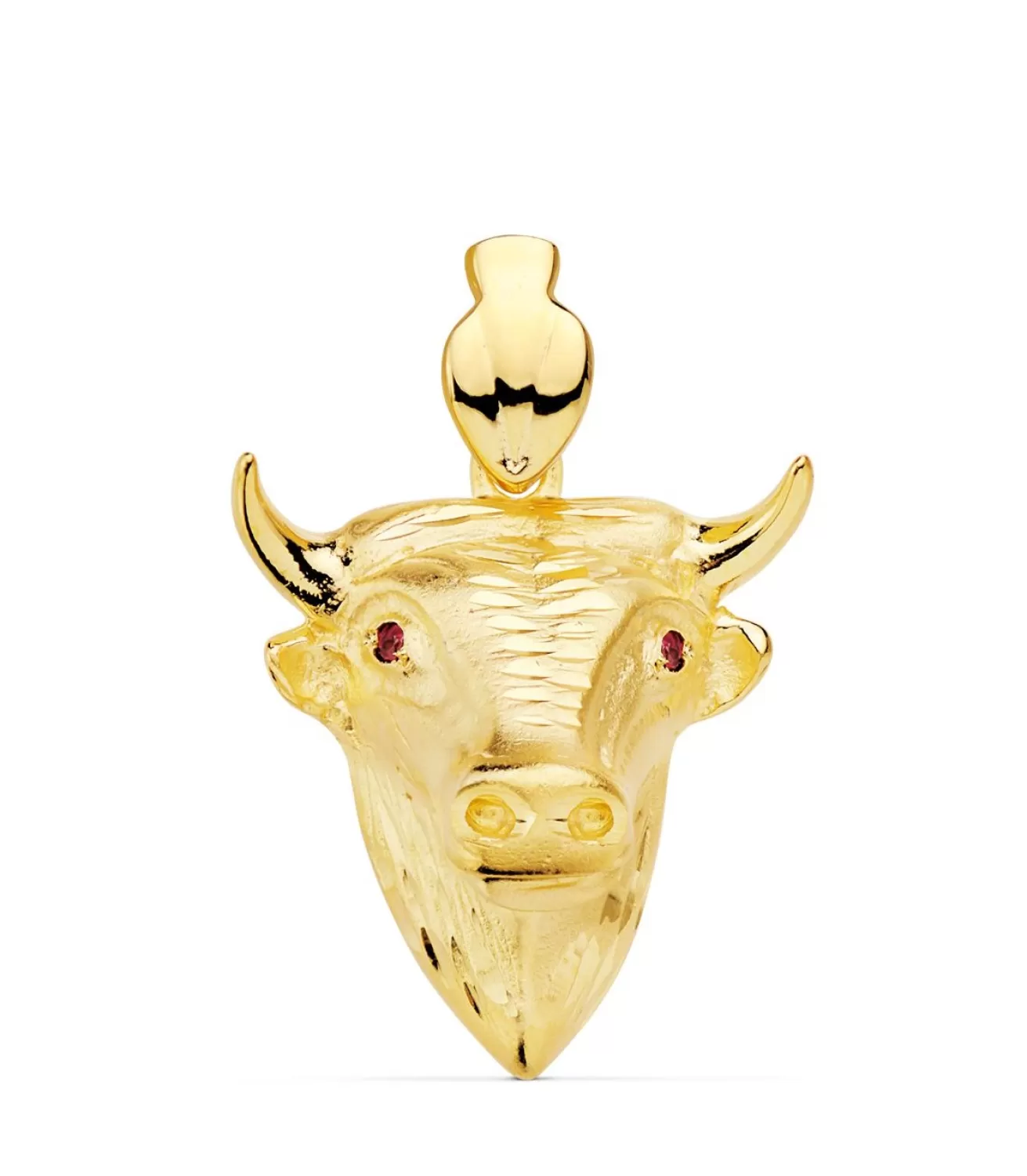 Colgante Toro Oro Amarillo 18K Rubi<Alda Joyeros Best