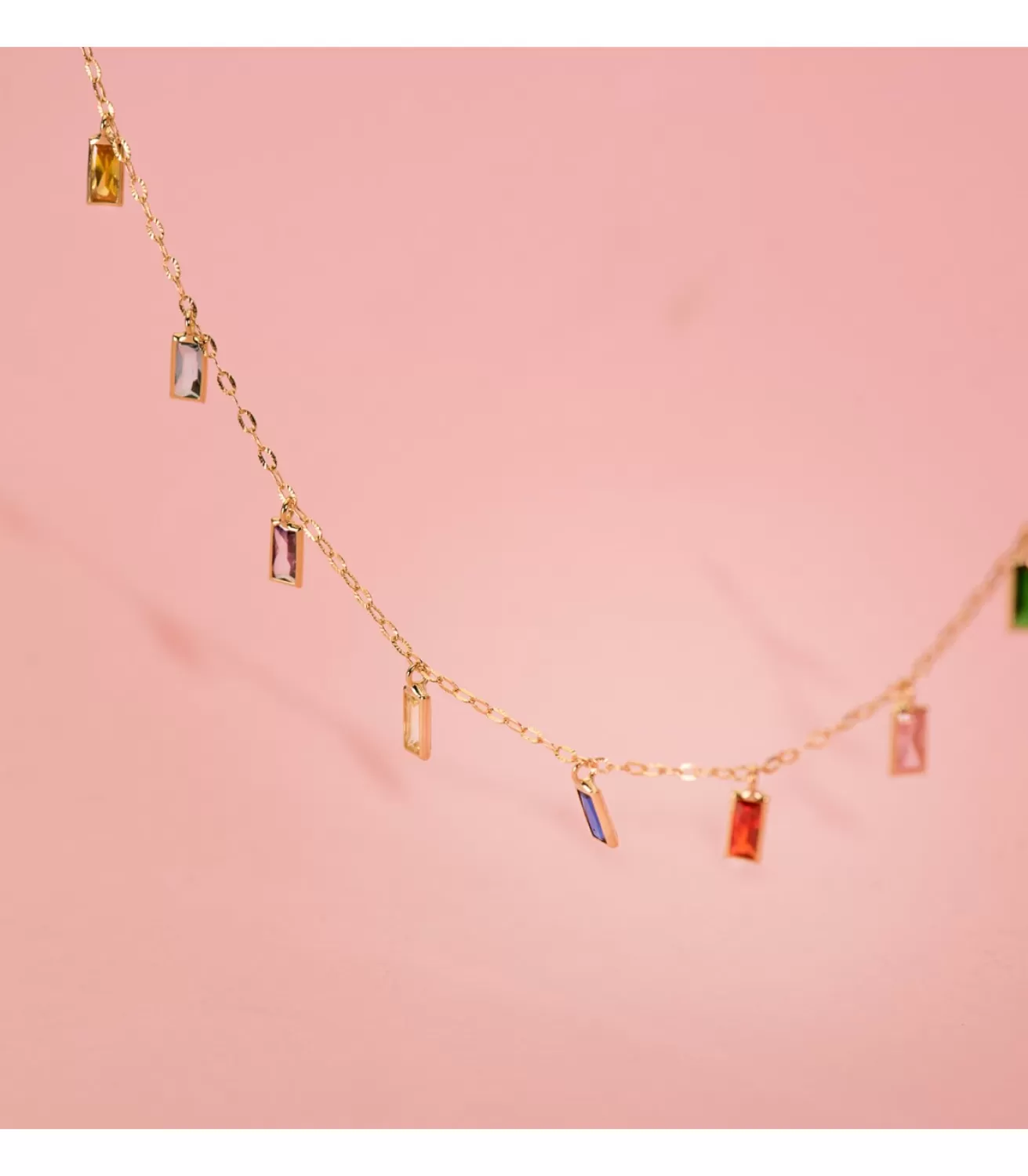 Collar Coctel Oro 18K Piedras Multicolor<Alda Joyeros Cheap