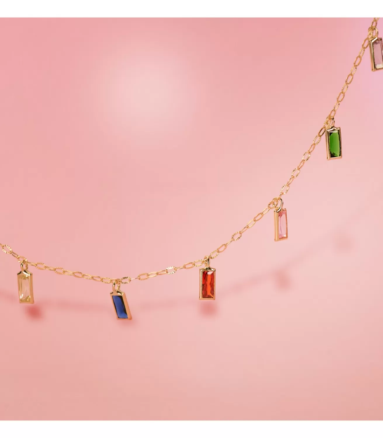 Collar Coctel Oro 18K Piedras Multicolor<Alda Joyeros Cheap