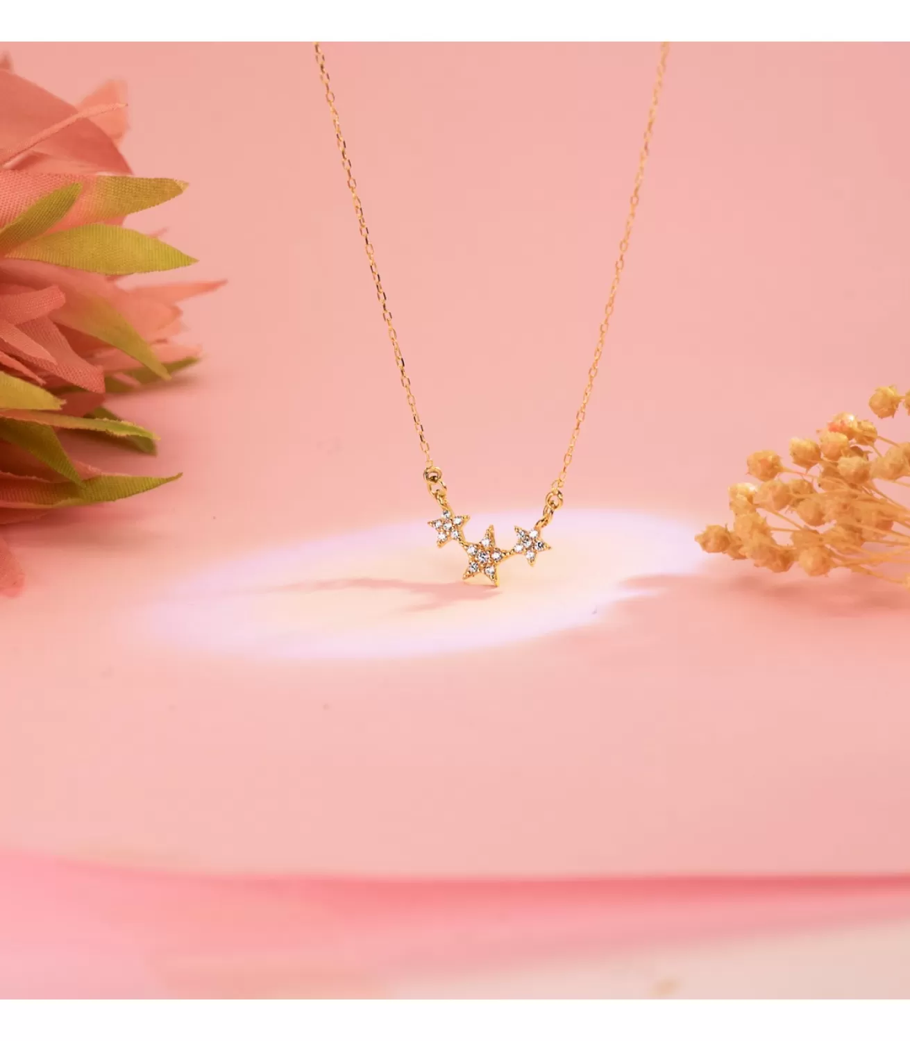 Collar Estrellas Oro Amarillo 18K 42 Cm<Alda Joyeros Sale