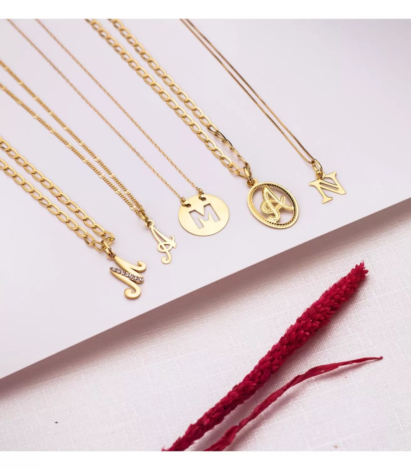 Collar Letra C Inicial Oro Amarillo 18K 42Cm<Alda Joyeros Flash Sale