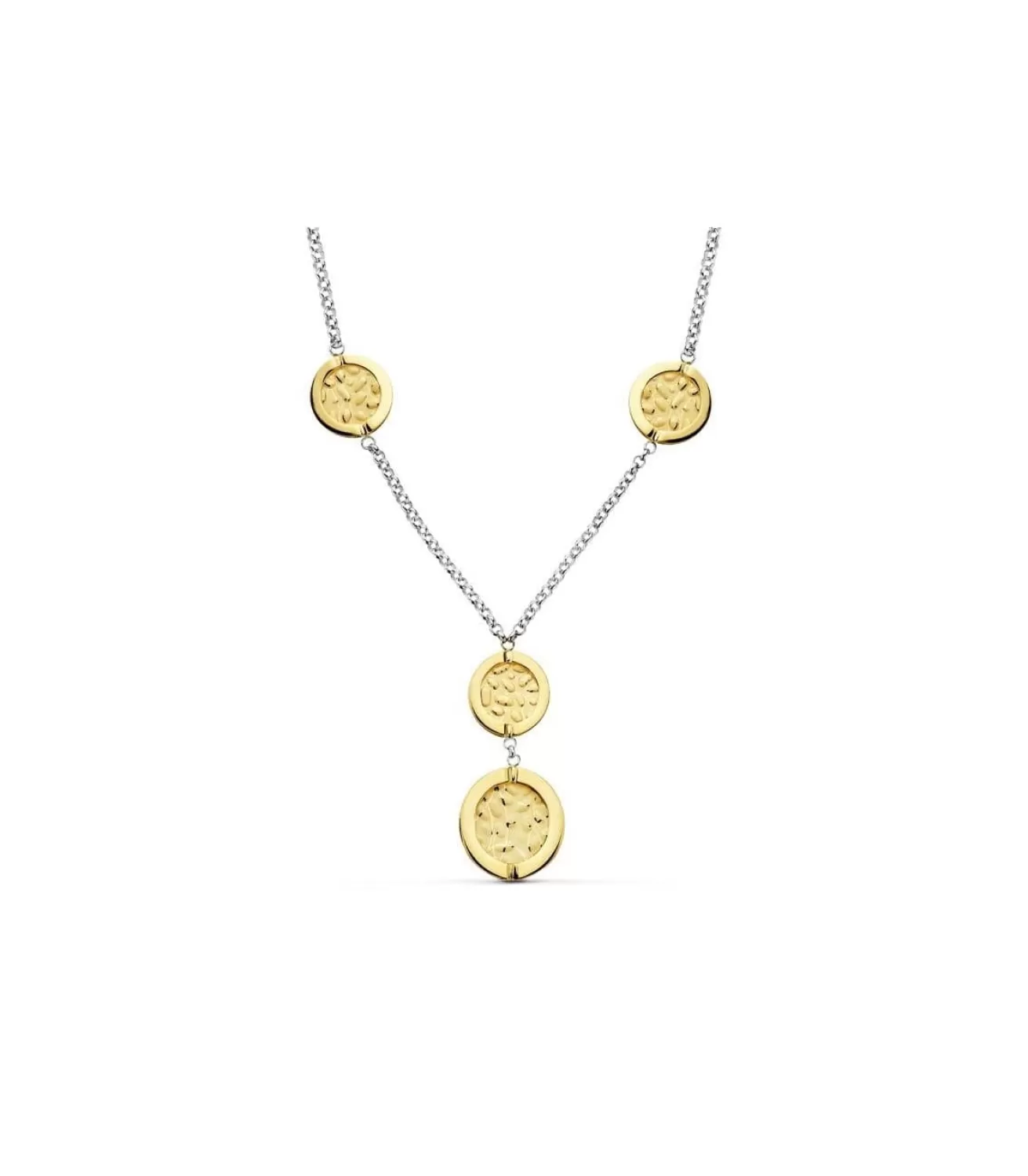 Collar Oro Bicolor 18K Drop By Drop<Alda Joyeros Flash Sale