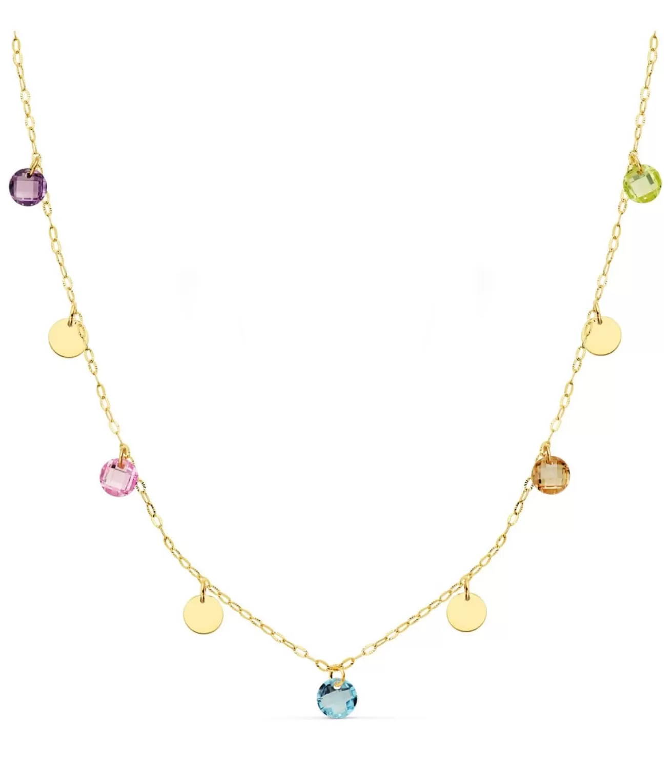 Collar Sol Mujer Oro Amarillo 18K 40 Cm<Alda Joyeros Fashion