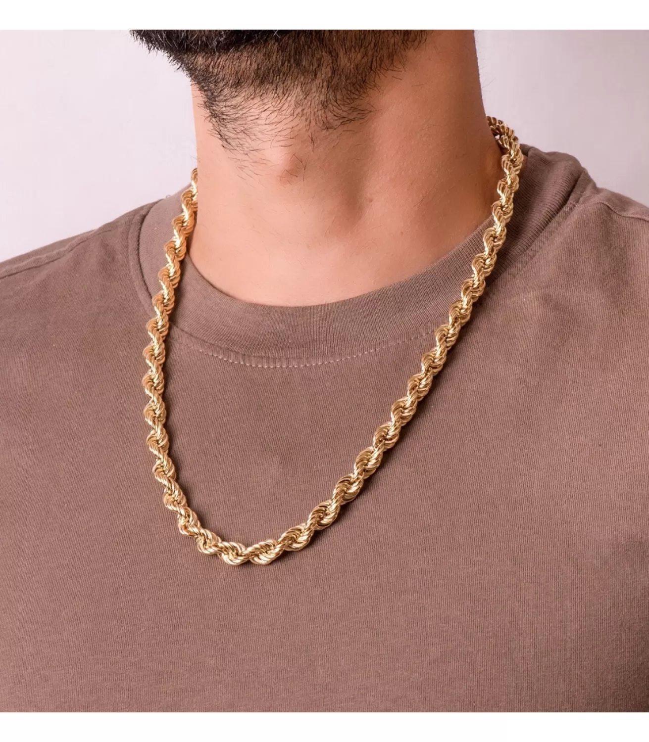 Cordon Salomonico Ligero Oro Amarillo 18K 60Cm 8,5Mm<Alda Joyeros Store
