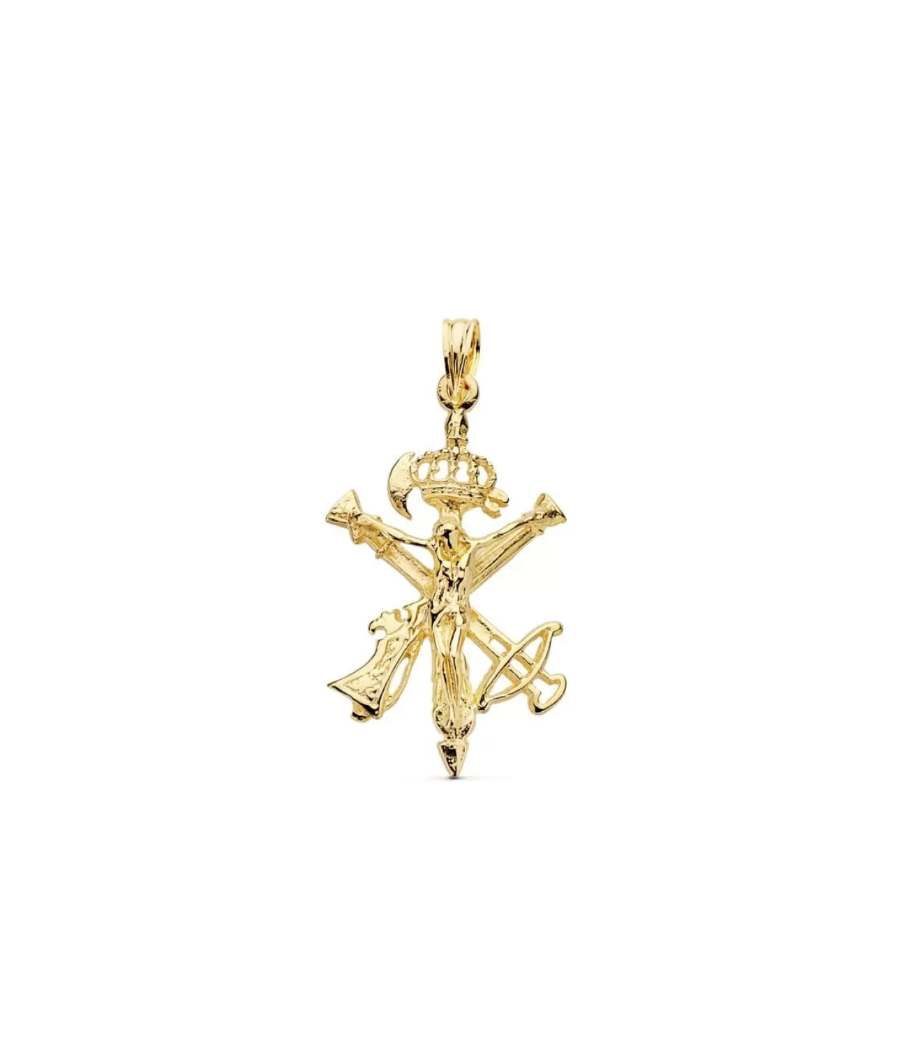 Cristo De La Legion Corona Oro 18K 30 Mm<Alda Joyeros Clearance