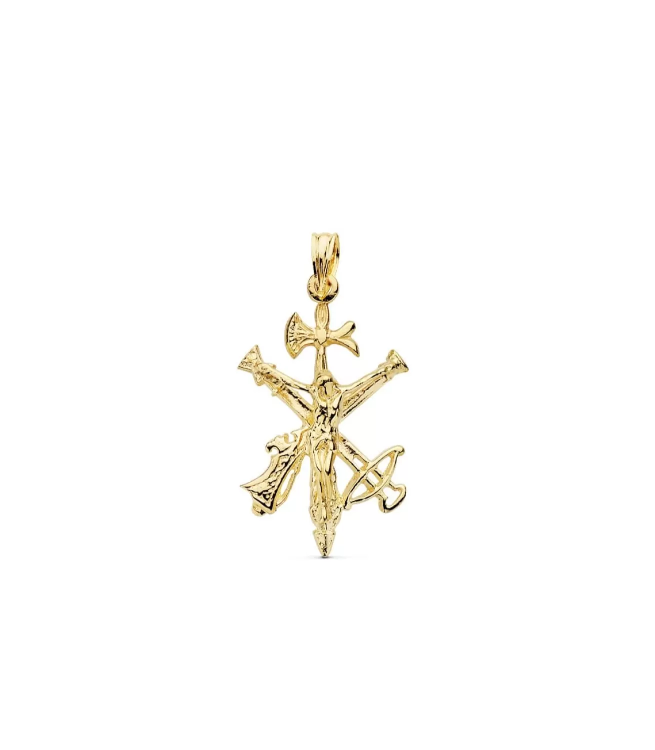 Cristo De La Legion Pequeno Oro 18K 29 Mm<Alda Joyeros Best Sale