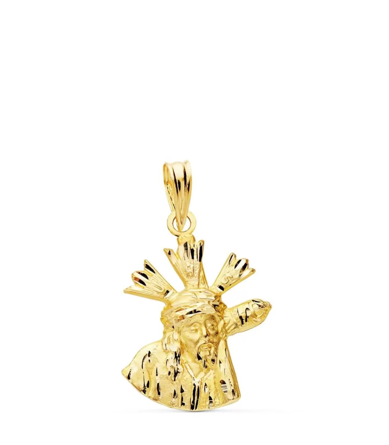 Cristo Del Gran Poder Silueta Oro 18K 20Mm<Alda Joyeros Hot