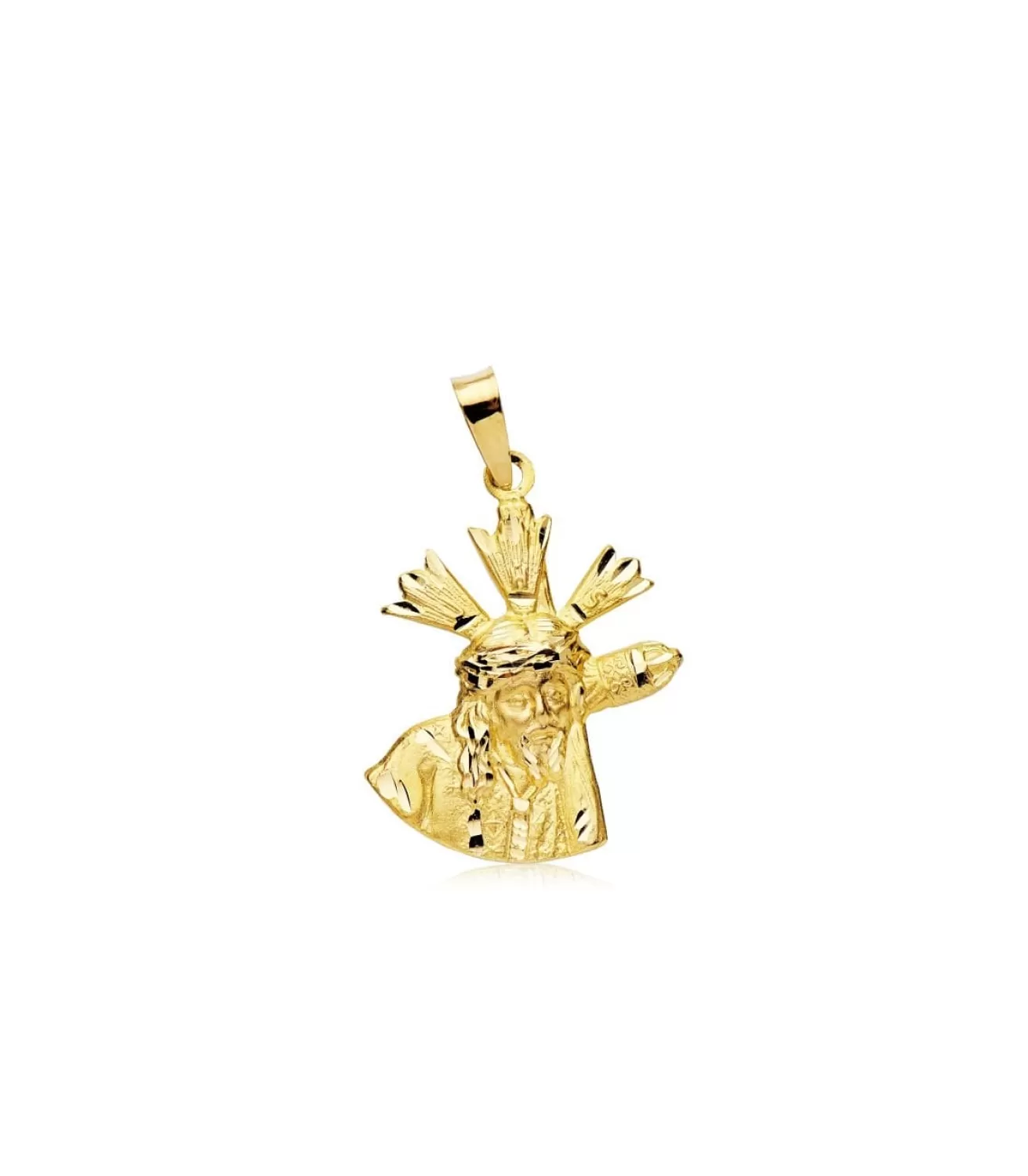 Cristo Del Gran Poder Silueta Oro 18K 21Mm<Alda Joyeros Best