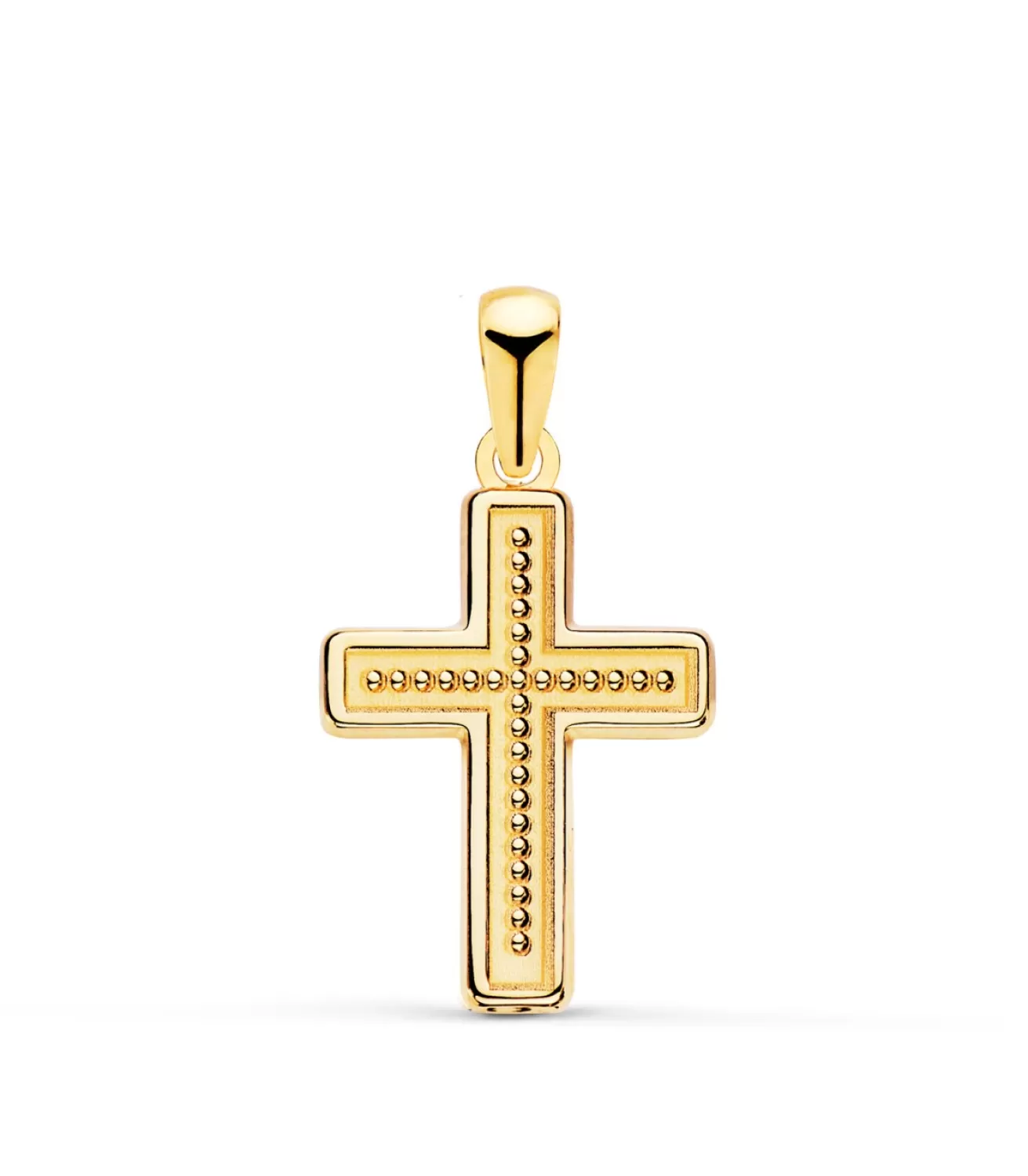Cruz Bolitas Oro Amarillo 18K 19Mm<Alda Joyeros Best