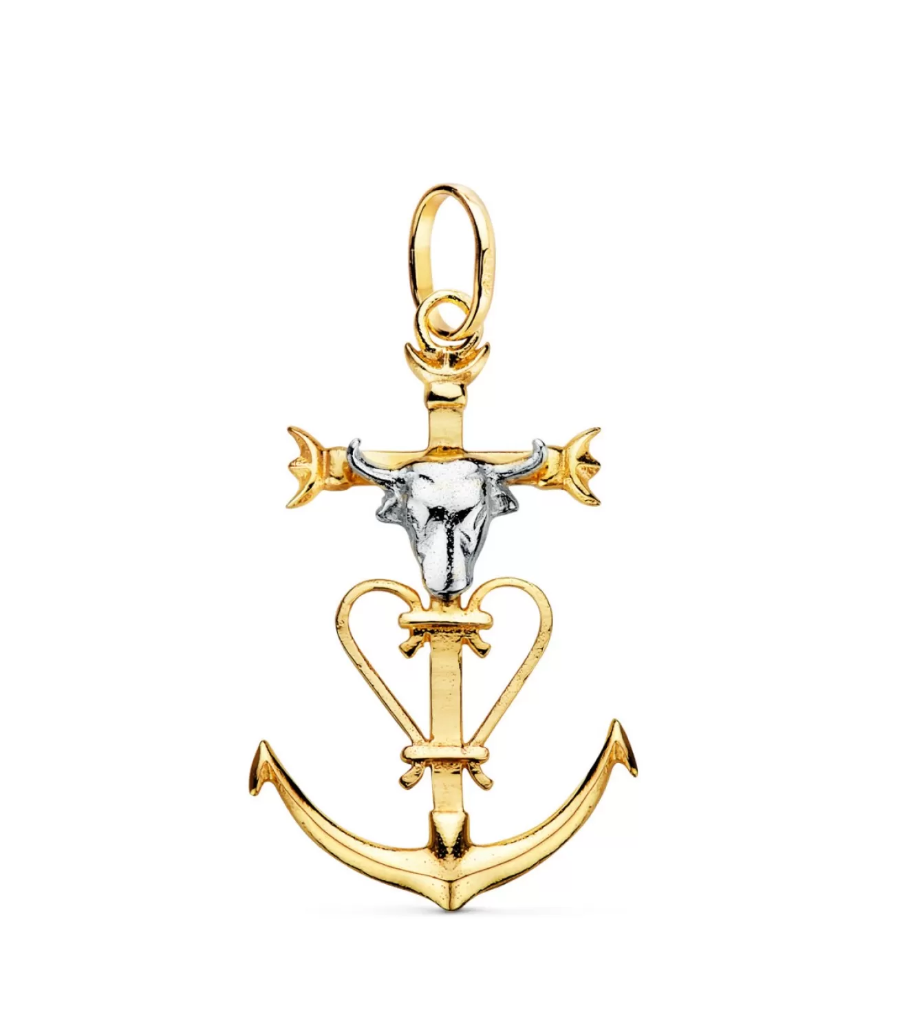 Cruz Camarga Oro 18 K 32 Mm<Alda Joyeros Discount