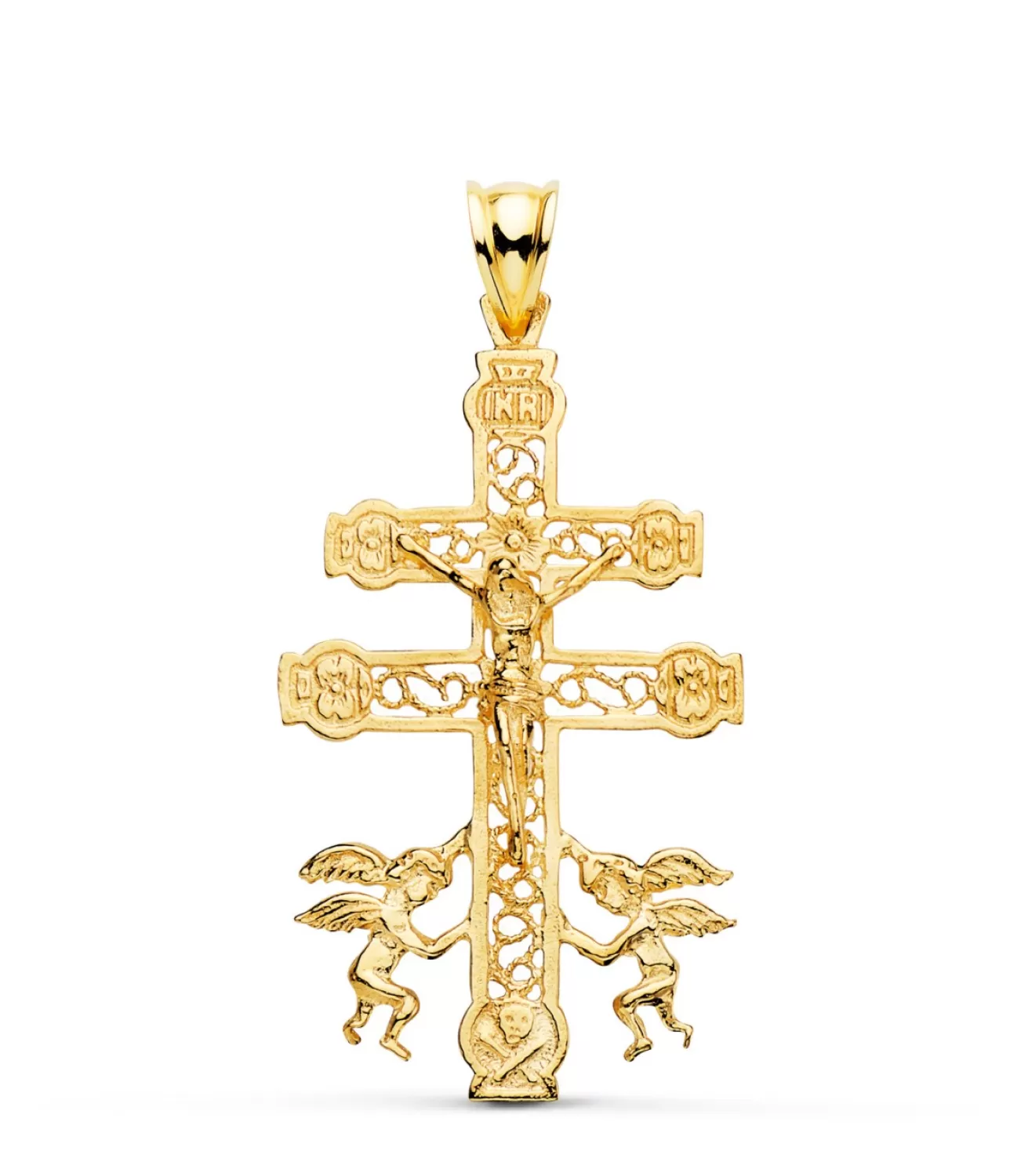 Cruz Caravaca Filigrana Oro 18K 40 Mm<Alda Joyeros Cheap