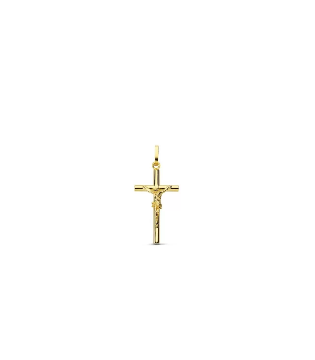 Cruz Cristo Hueca 18 Ktes 20Mm<Alda Joyeros Cheap