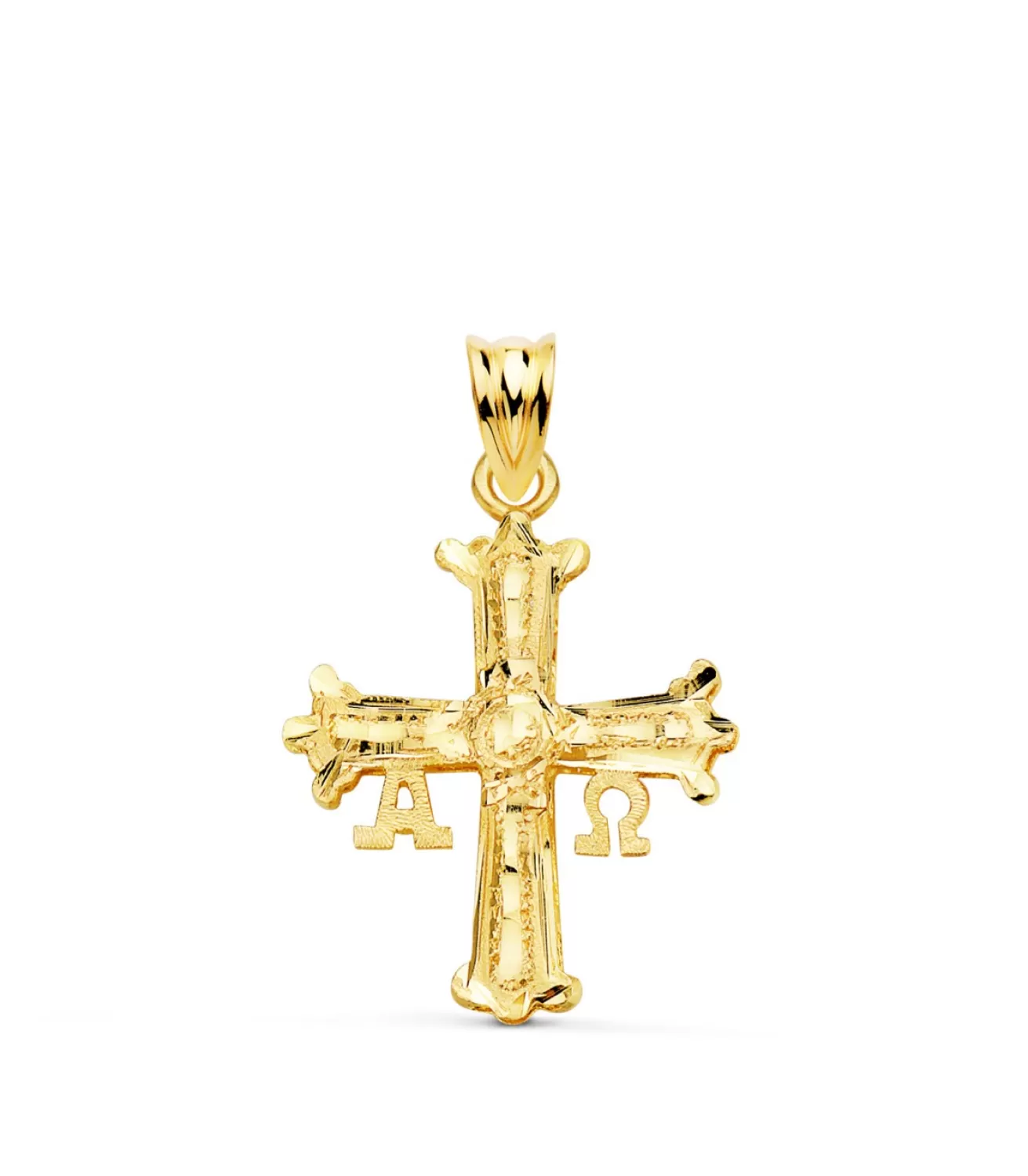 Cruz De Covadonga Oro Amarillo 18K 27Mm<Alda Joyeros Fashion