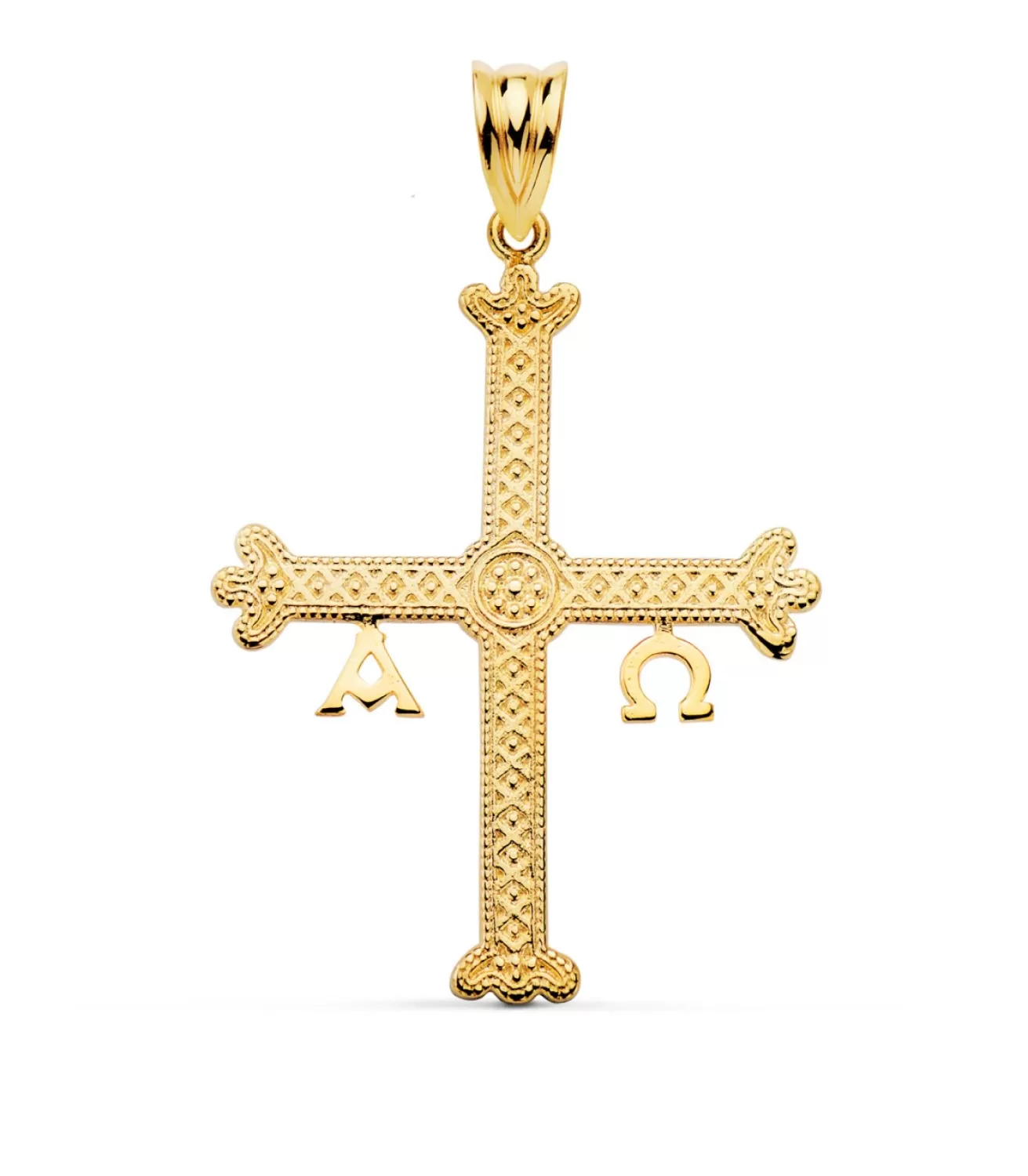 Cruz De Covadonga Oro Amarillo 18K 37Mm<Alda Joyeros Outlet