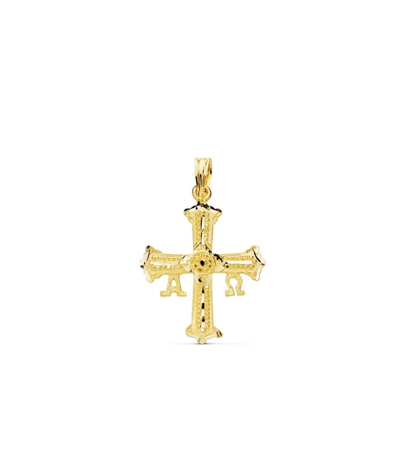 Cruz De Covadonga Pequena Oro Amarillo 18K 24Mm<Alda Joyeros Best Sale