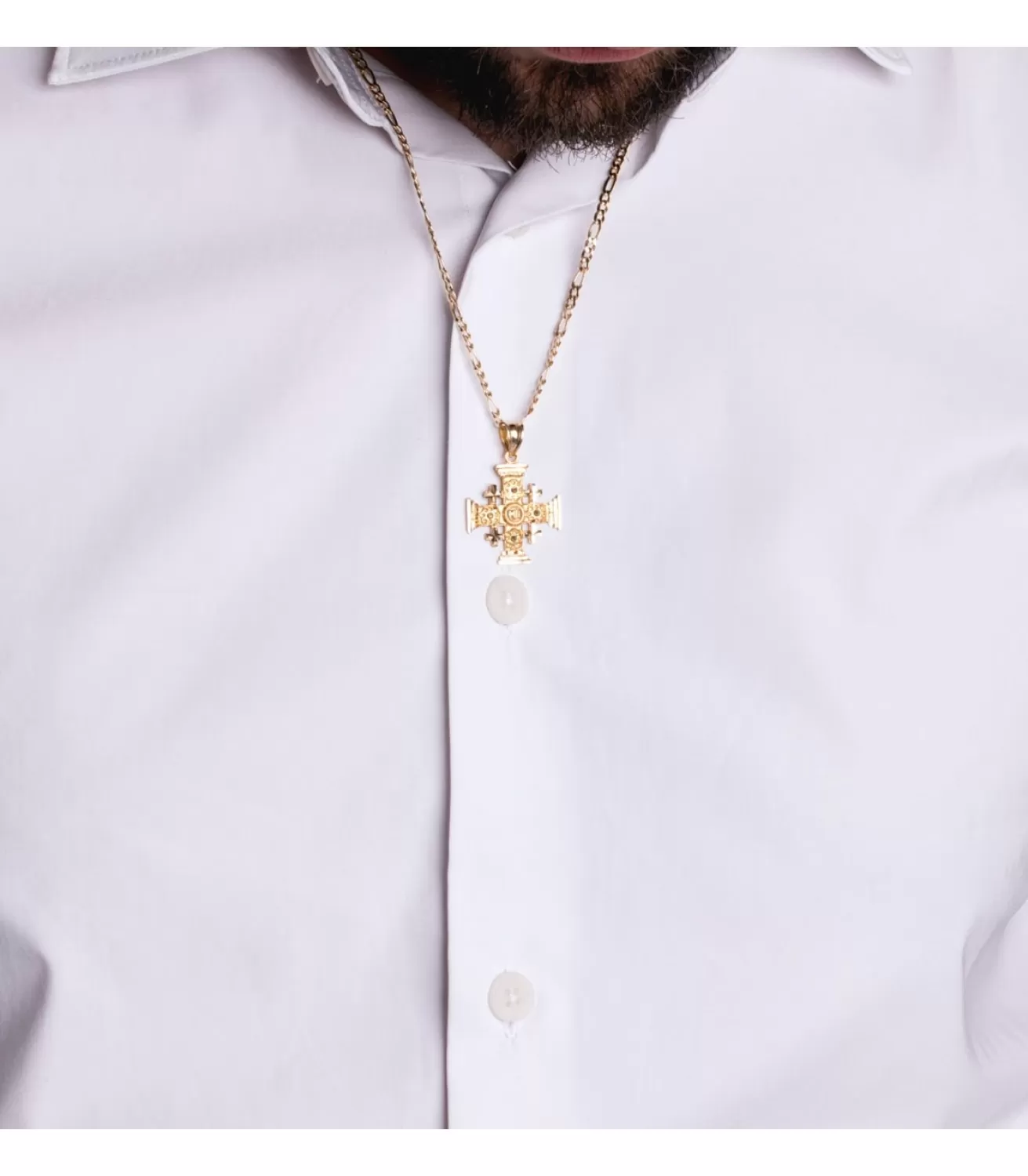 Cruz De Jerusalen Oro Amarillo 18K 23Mm<Alda Joyeros Clearance