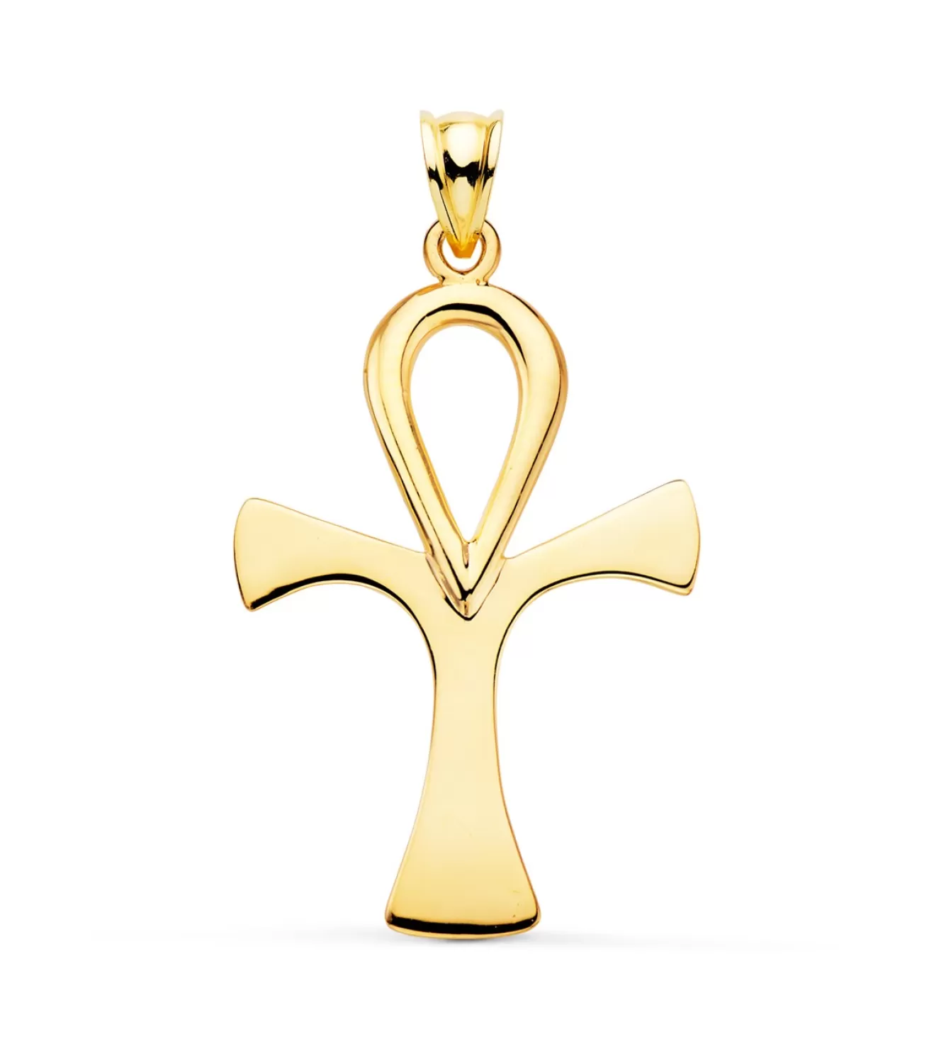 Cruz De La Vida Oro Amarillo 18 K 40 Mm<Alda Joyeros Store