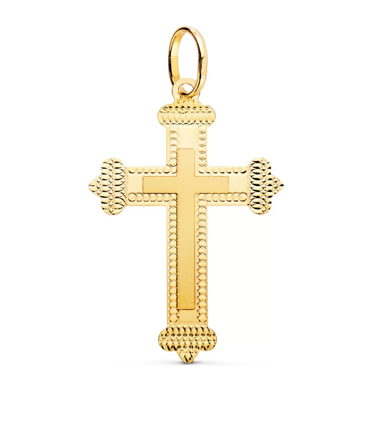 Cruz Diamantada Oro 18 K 35 Mm<Alda Joyeros Outlet