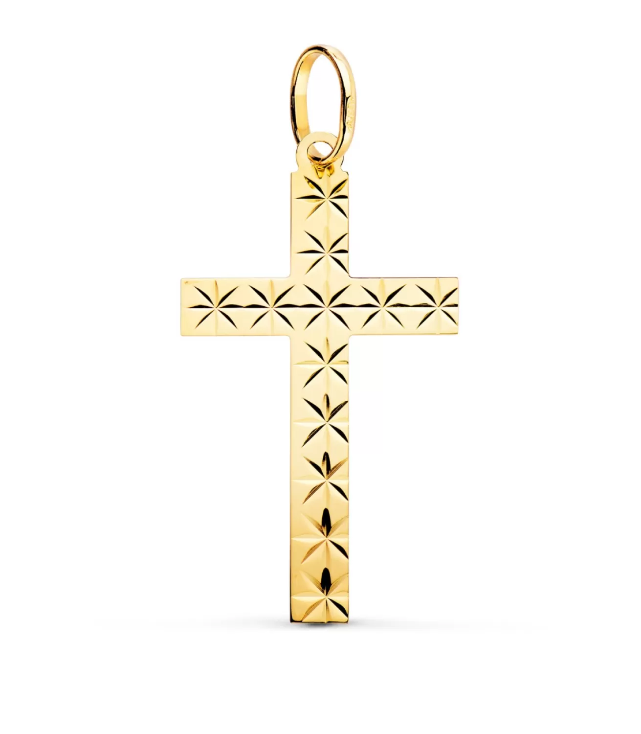 Cruz Estrellada Oro Amarillo 18K<Alda Joyeros Sale
