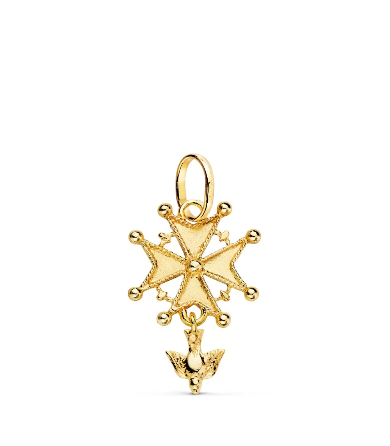 Cruz Huguenotte Oro 18 K 23 Mm<Alda Joyeros Cheap