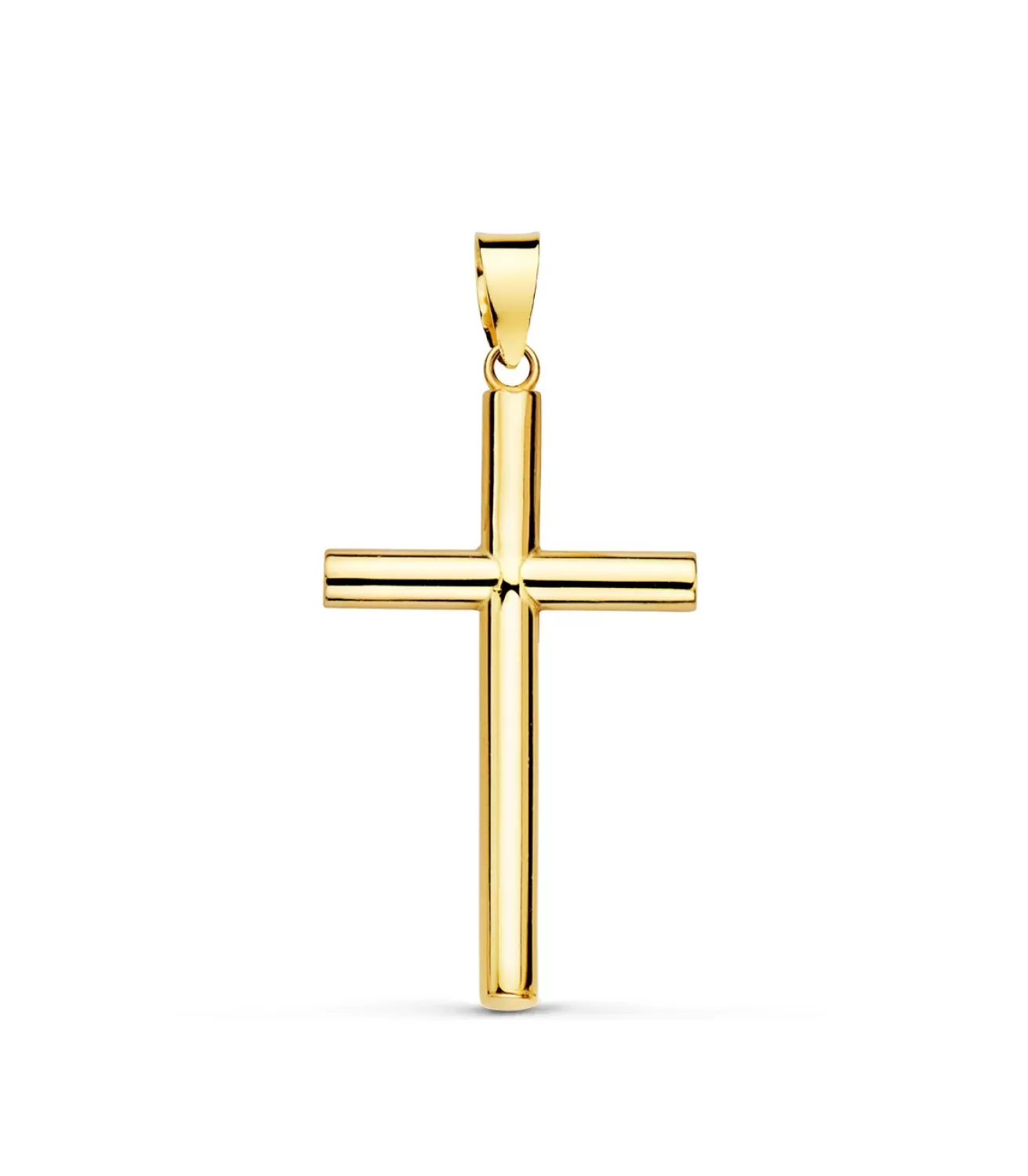 Cruz Lisa 18 Ktes 25Mm<Alda Joyeros Sale