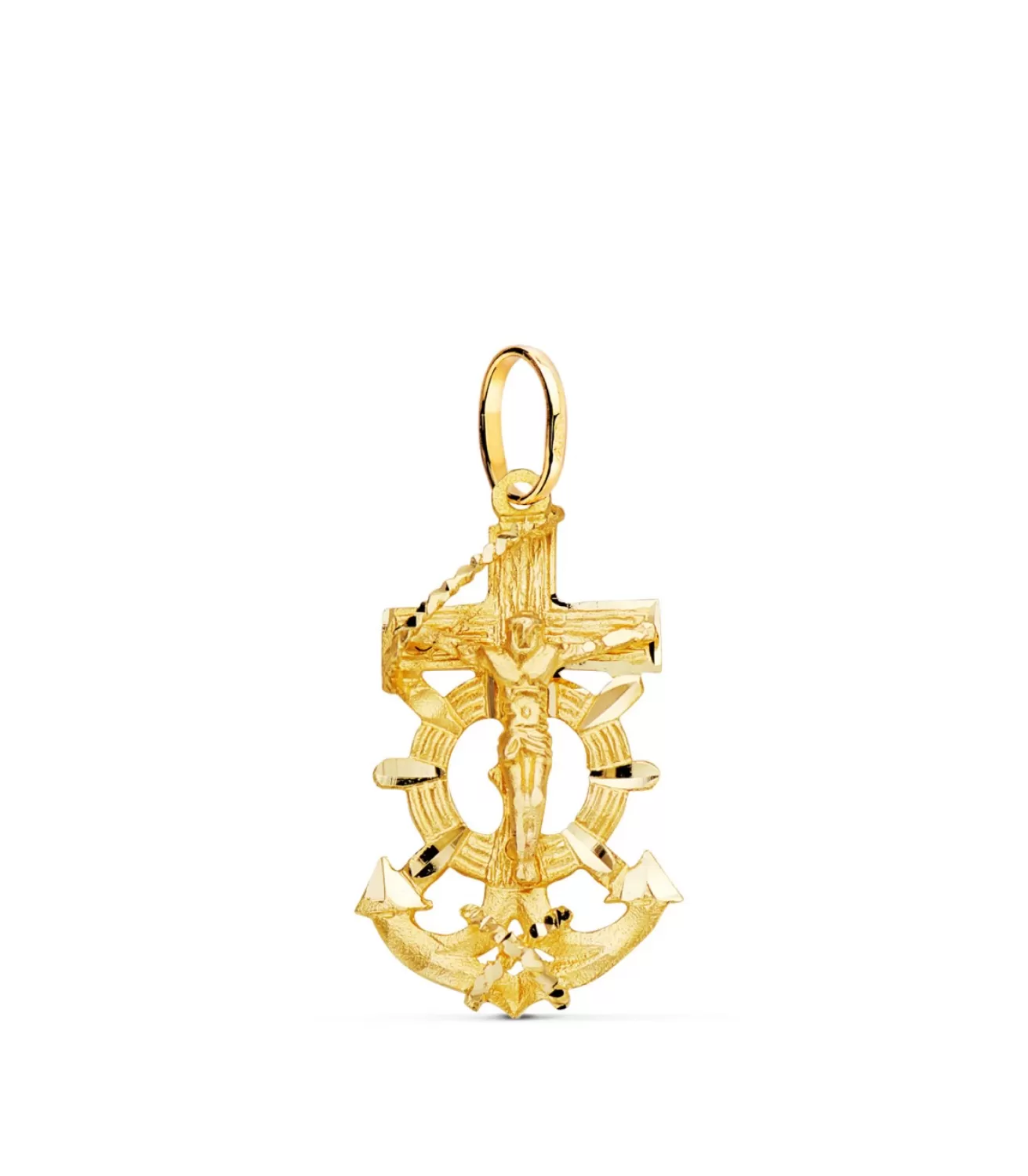 Cruz Marinera Cristo Oro 18K 28Mm<Alda Joyeros Outlet