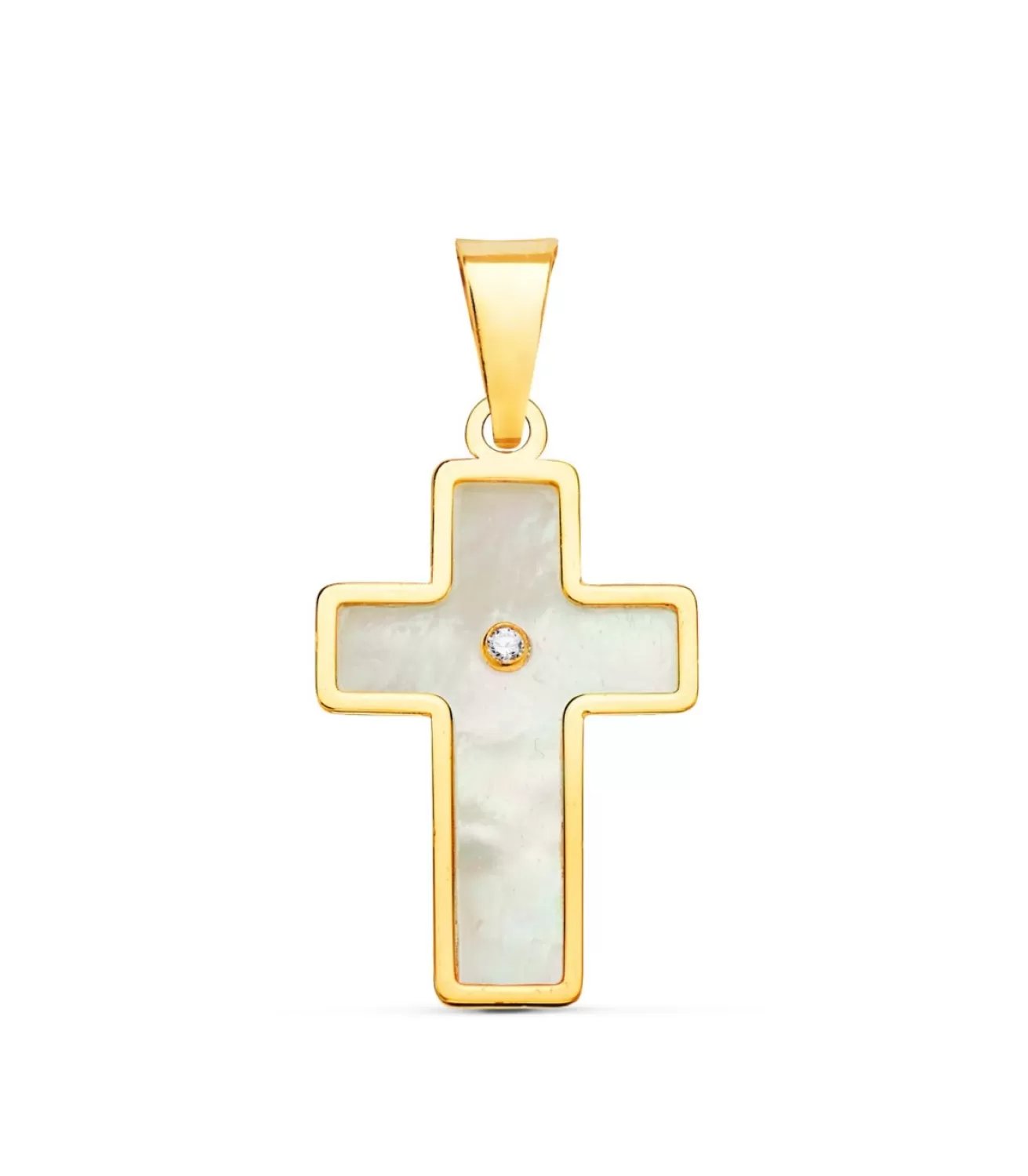 Cruz Nacar Oro Amarillo 18 Ktes<Alda Joyeros Cheap