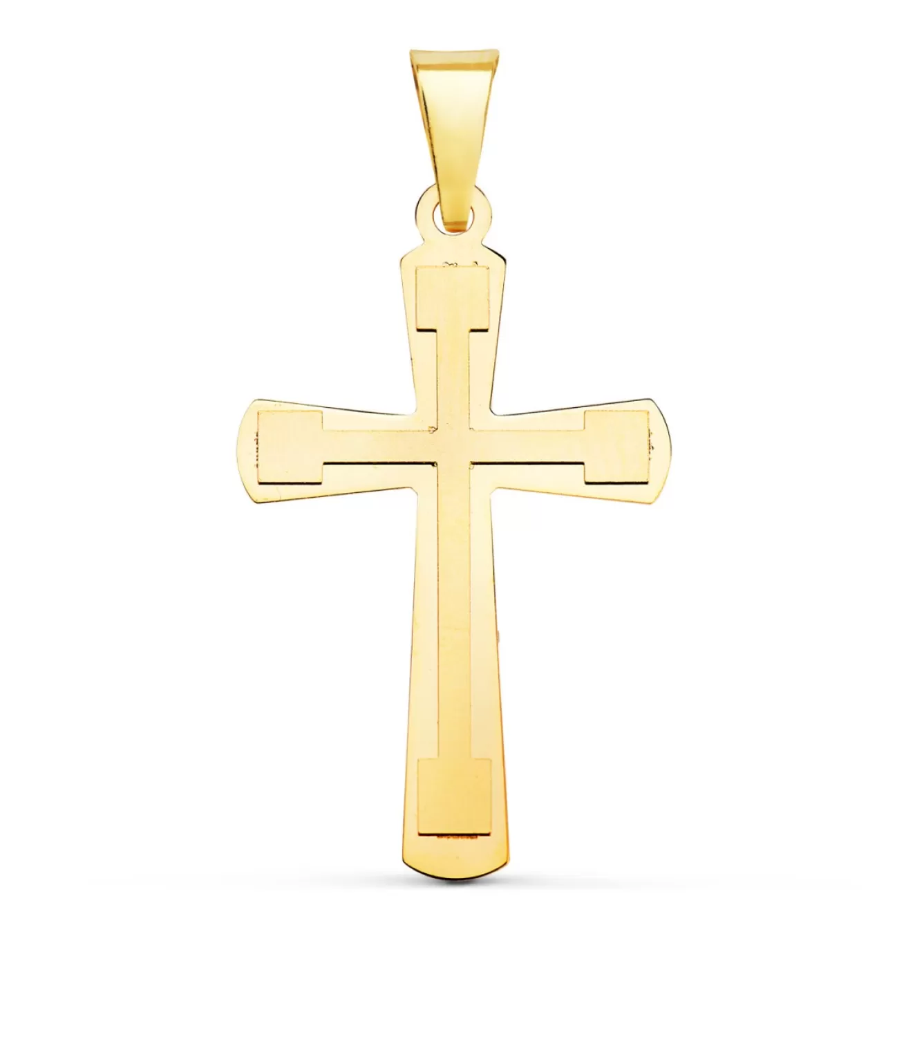 Cruz Oro Amarillo 18K 32 Mm<Alda Joyeros Shop