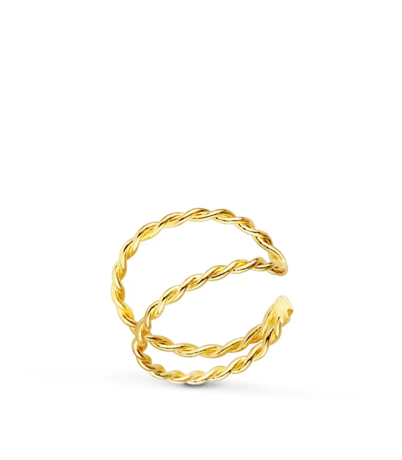 Ear Cuff Oro 18K Sand Twist<Alda Joyeros Outlet