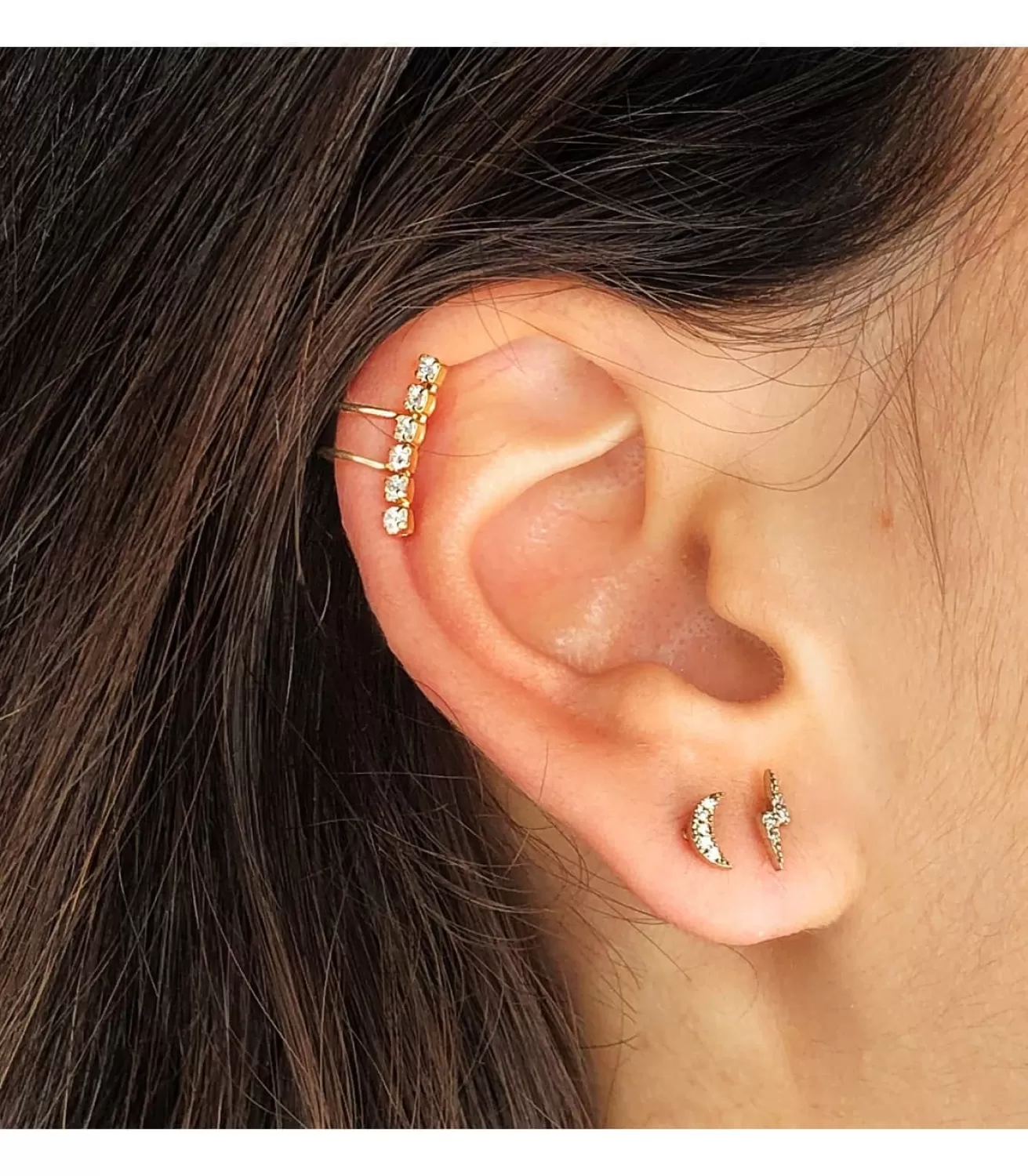 Ear Cuff Trepador Oro Amarillo 18K<Alda Joyeros Clearance
