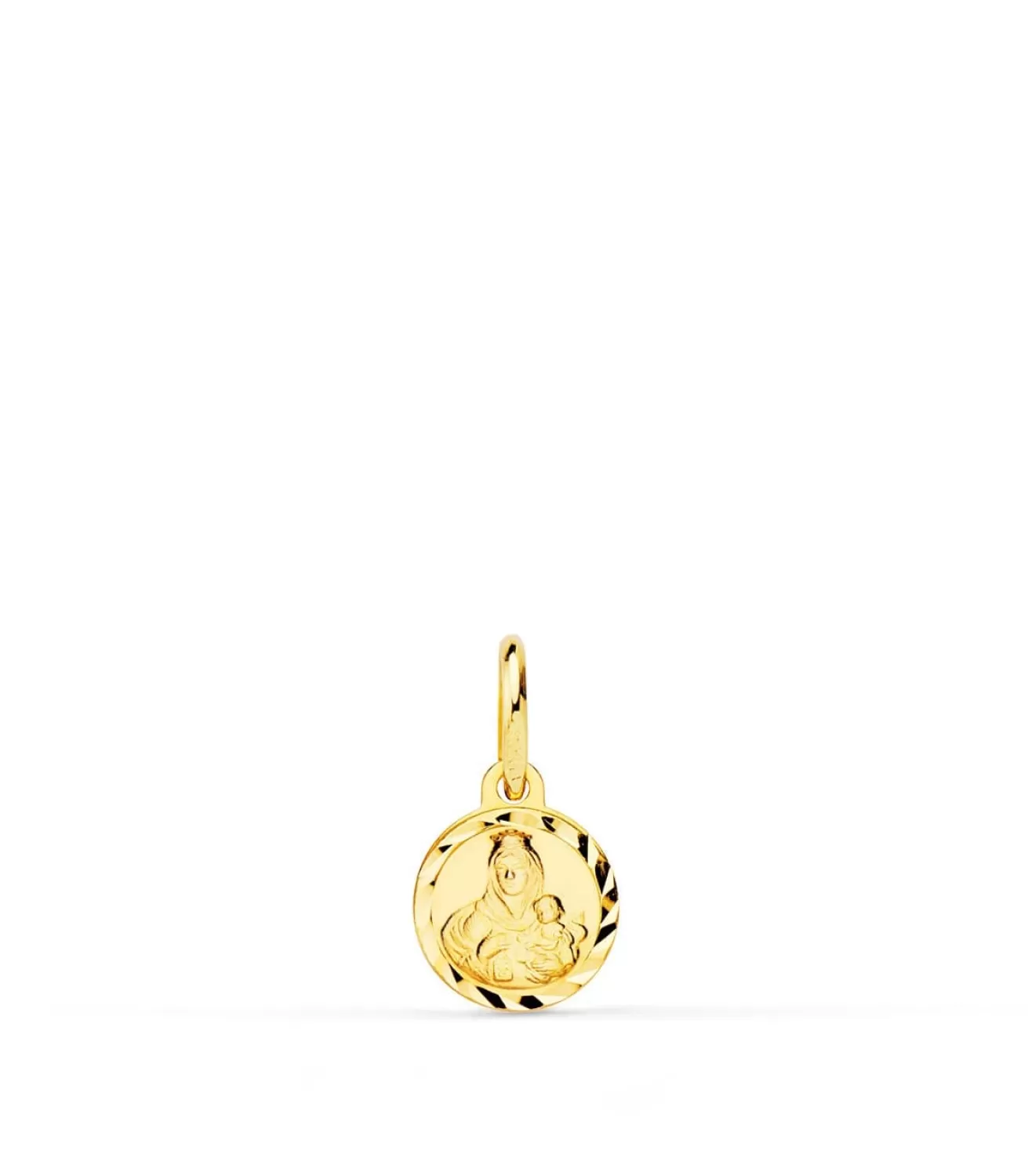 Escapulario Corazon Jesus-V.Carmen Mini Oro 18Ktes<Alda Joyeros Discount
